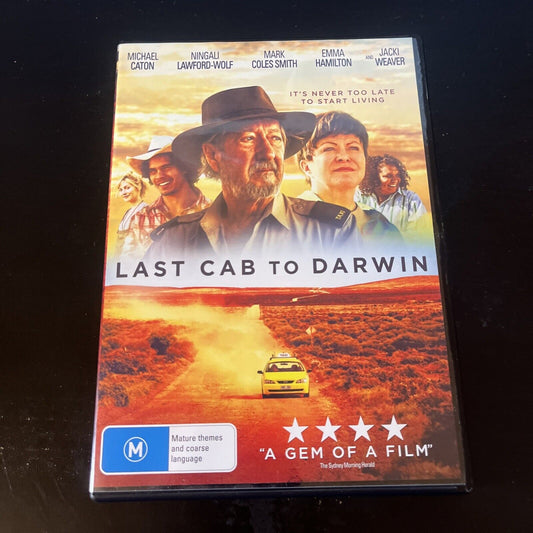 Last Cab To Darwin (DVD, 2015) Mark Coles Smith, Michael Caton NEW Region 4