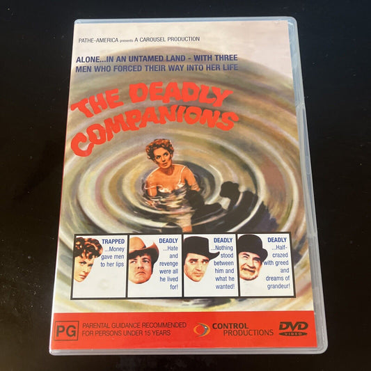The Deadly Companions (DVD, 1961) Brian Keith, Maureen O'Hara, All Regions