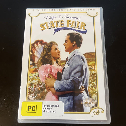 State Fair - Special Collector's Edition (DVD, 1945, 2-Disc) NEW Region 4