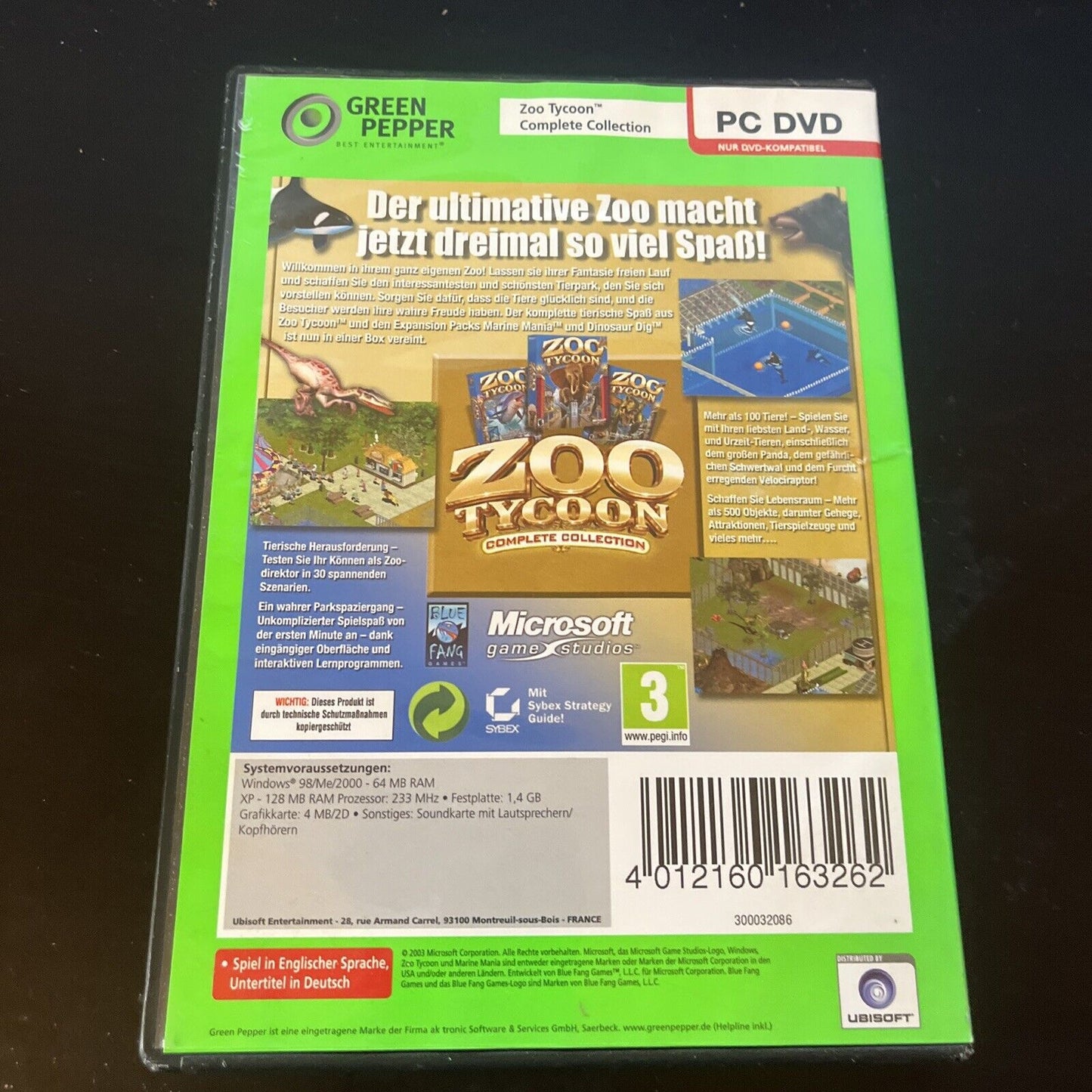 Zoo Tycoon - Complete Collection PC DVD-ROM Windows 7