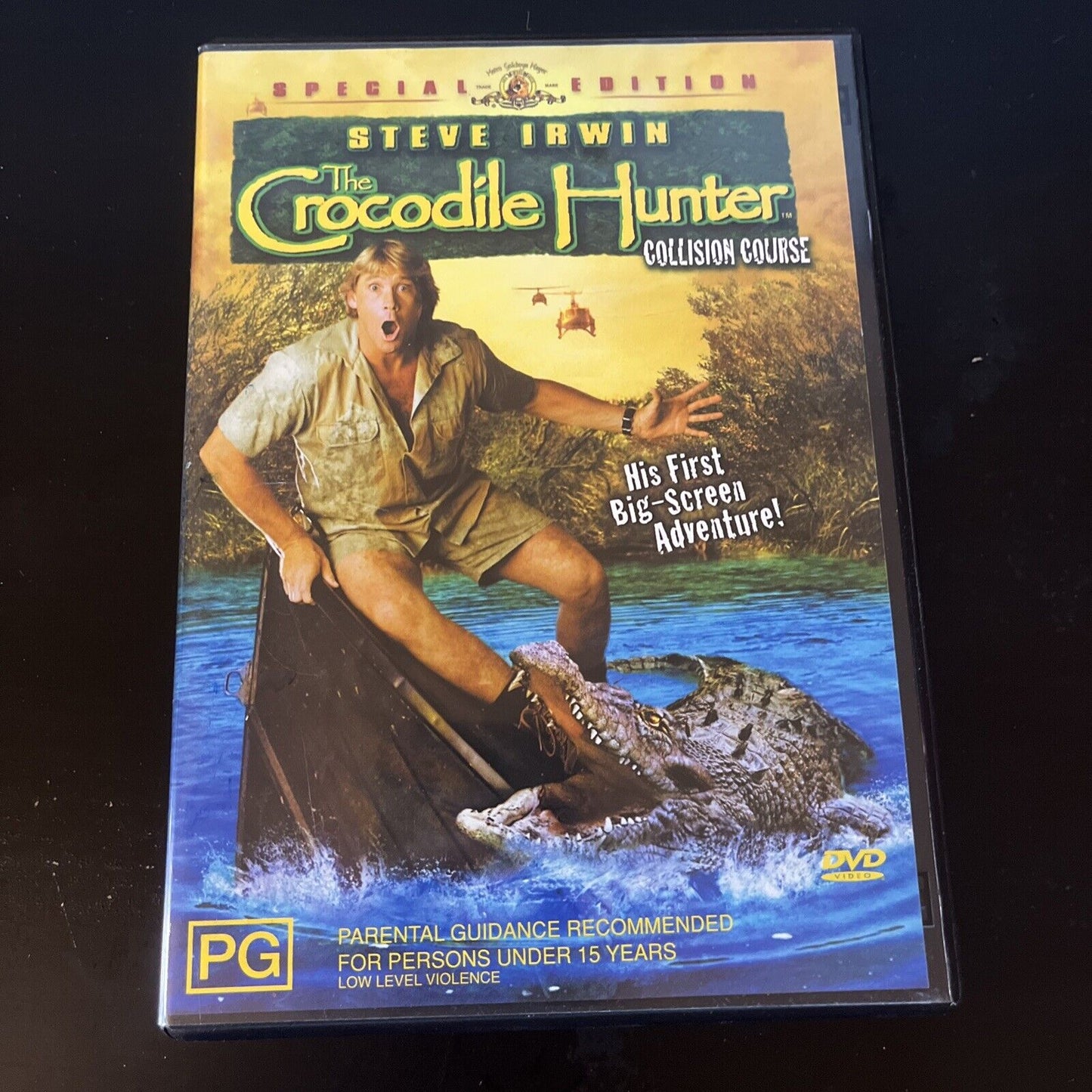 The Crocodile Hunter - Collision Course  (DVD, 2002) Steve Irwin Region 4