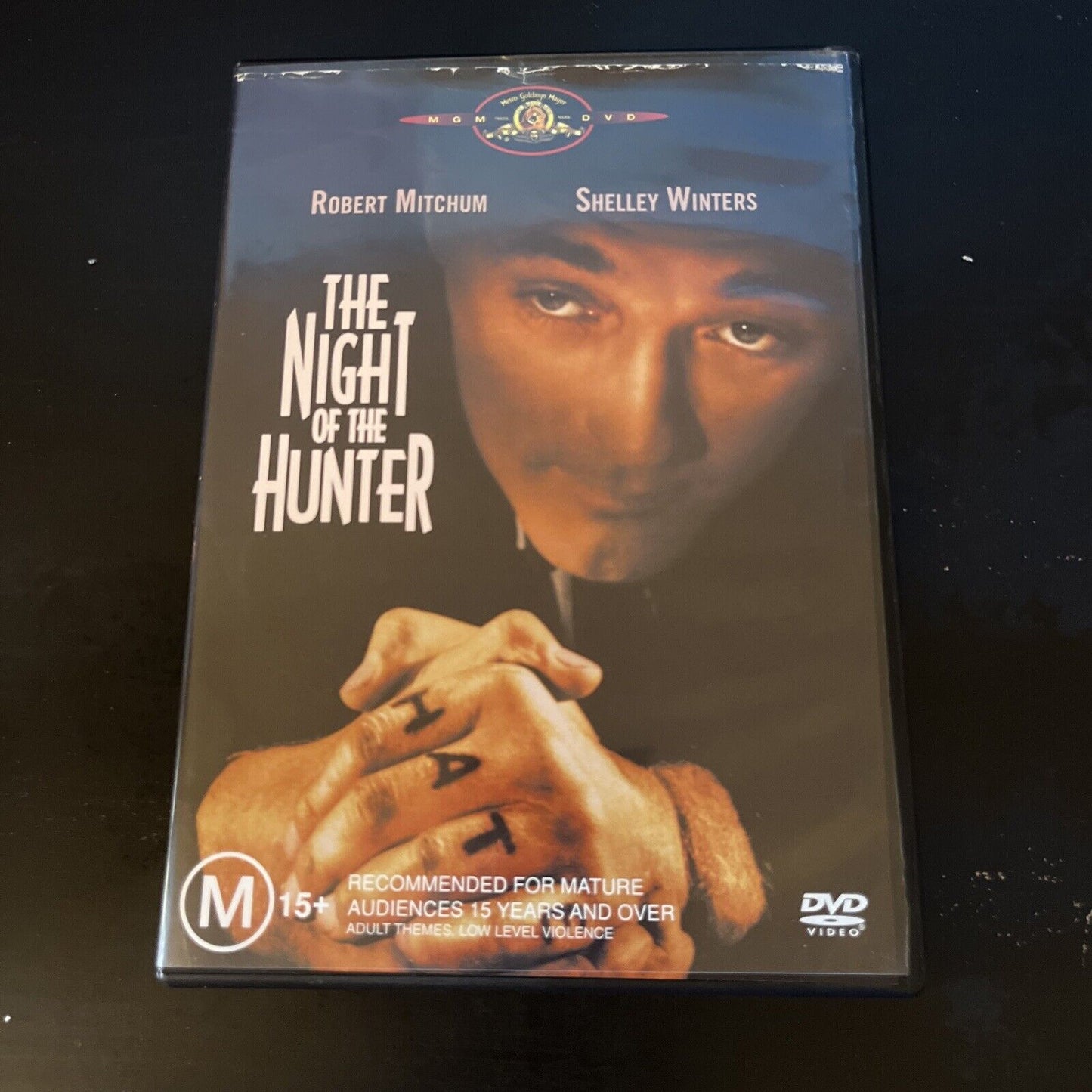 The Night Of The Hunter (DVD, 1955) Robert Mitchum, Shelley Winters, Region 4