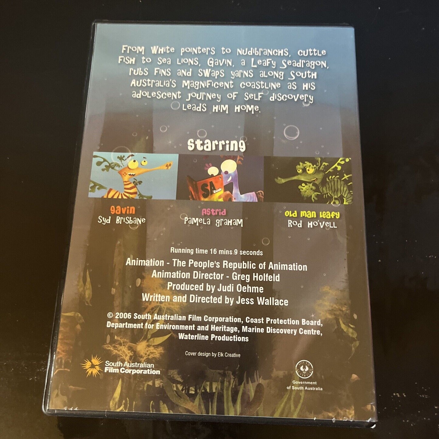 The Amazing Adventures Of Gavin - A Leafy Seadragon (DVD, 2006) All Regions