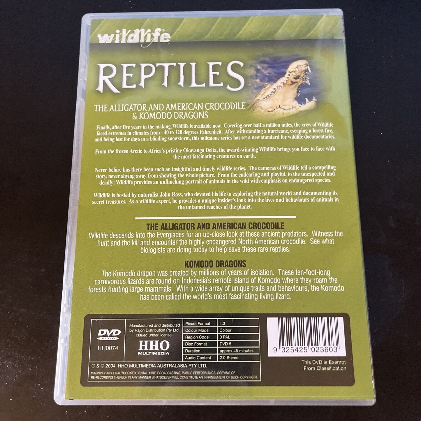 Reptiles: Wildlife Documentary (DVD, 2004) NEW All Regions