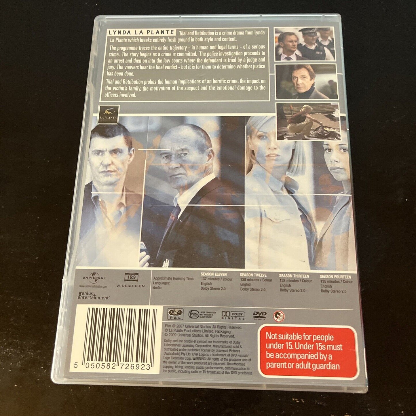 Trial and Retribution : Series 11-14 (DVD, 1997, 4-Disc) Region 4 &2