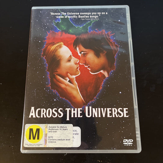 Across The Universe (DVD, 2007) Dana Fuchs, Evan Rachel Wood Region 4