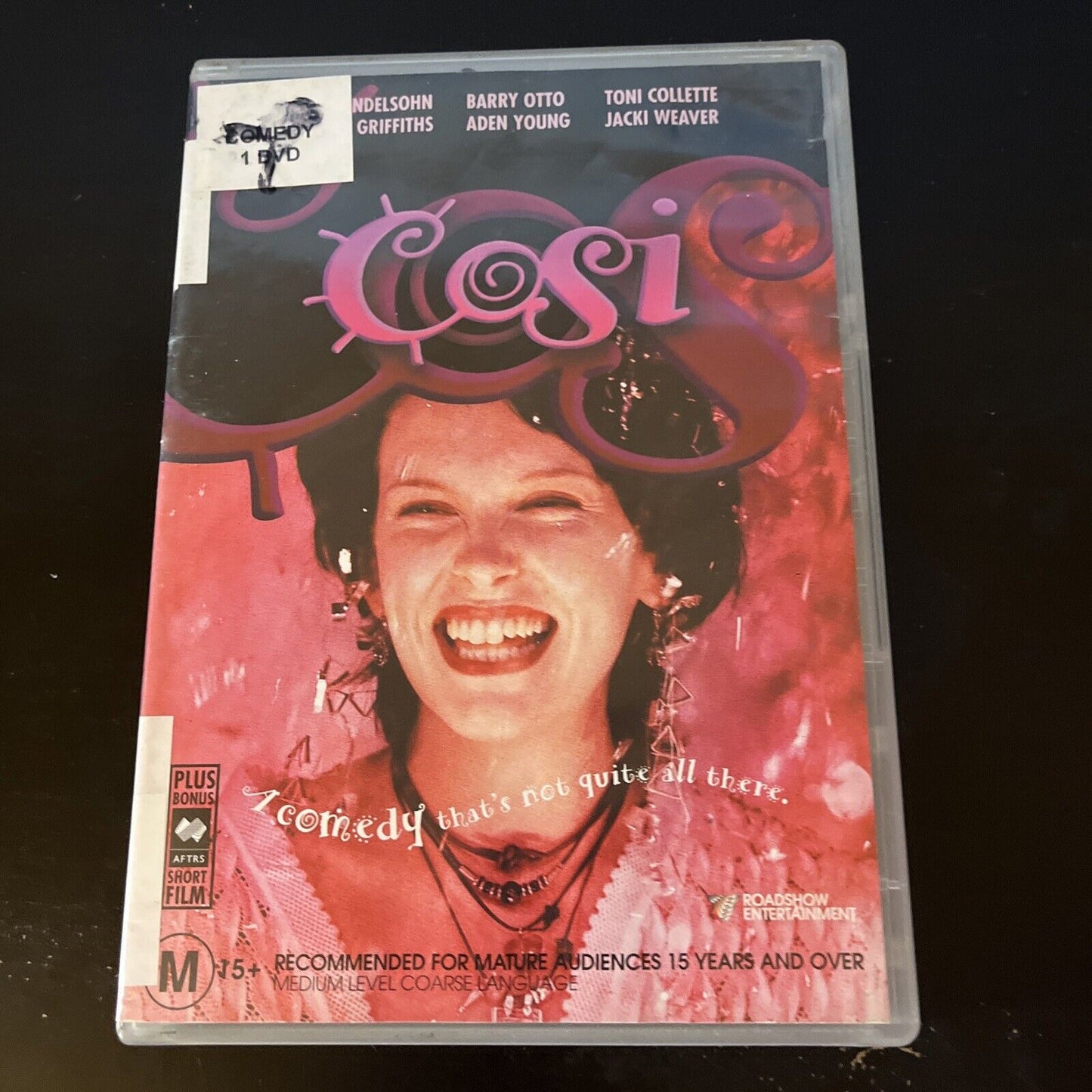 Cosi (DVD, 1996) Ben Mendelsohn, Barry Otto, Toni Collette, Region 4