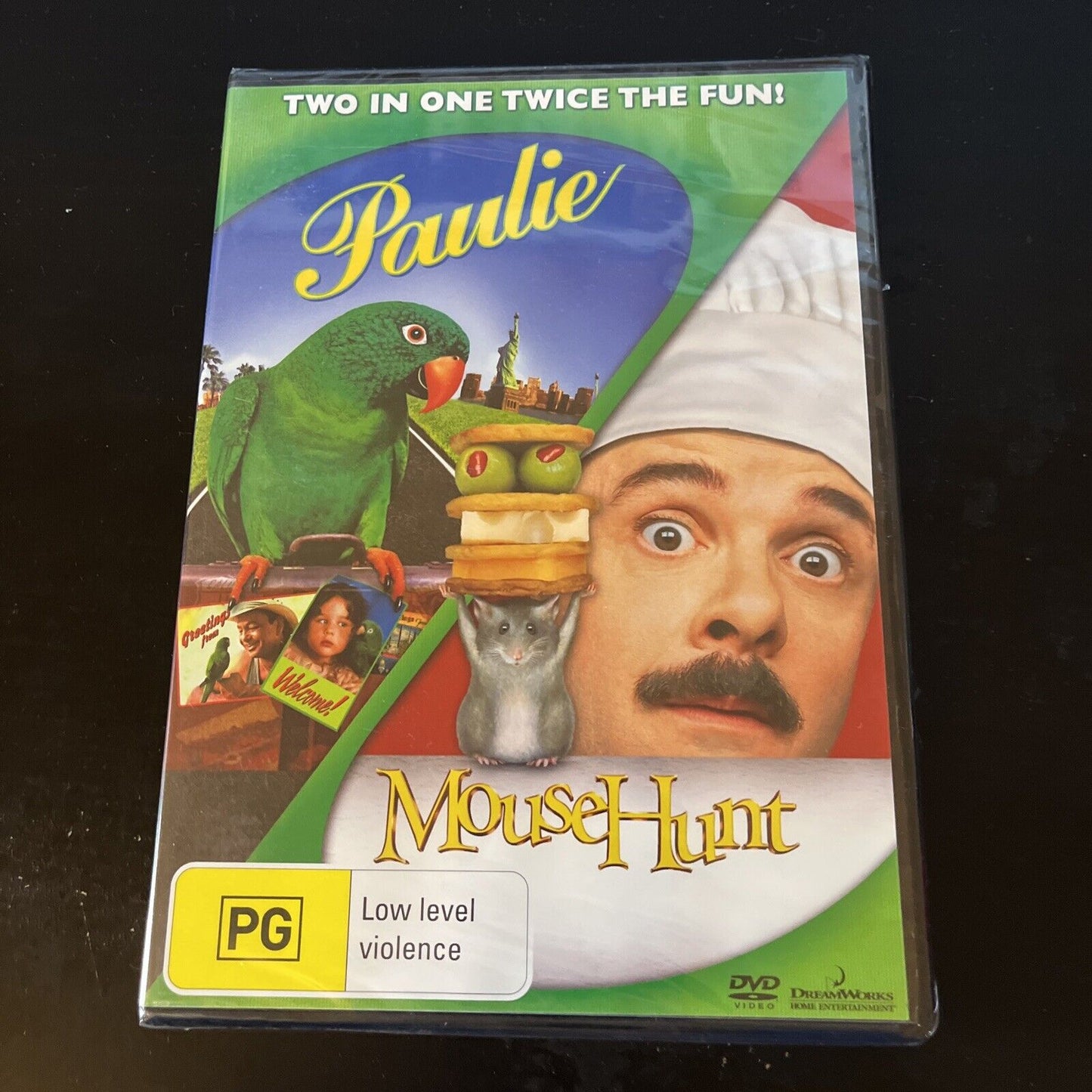 *New Sealed* Paulie / Mousehunt (DVD, 1998) Region 4