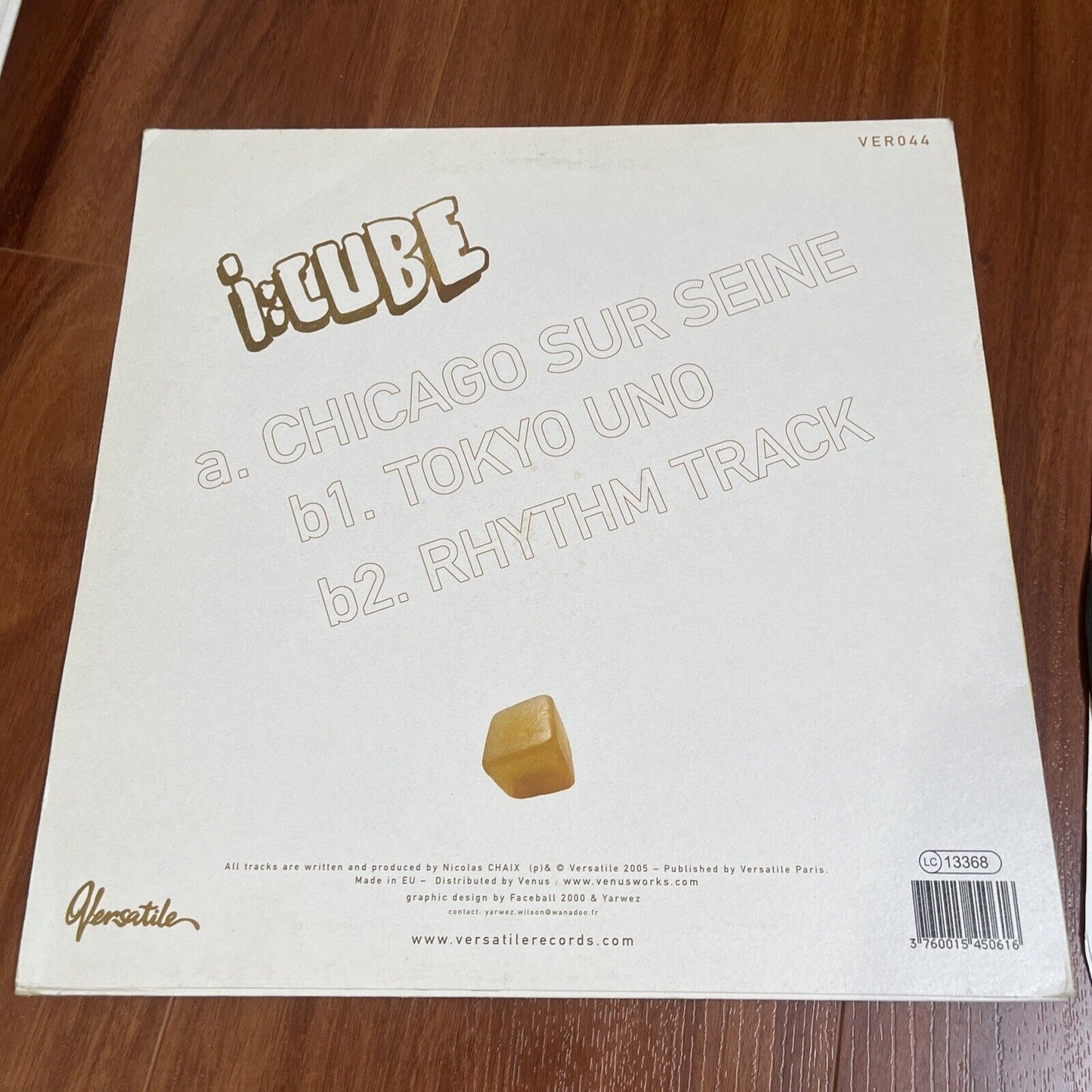 i:Cube - Chicago Sur Seine Vinyl LP 2005 Ver044