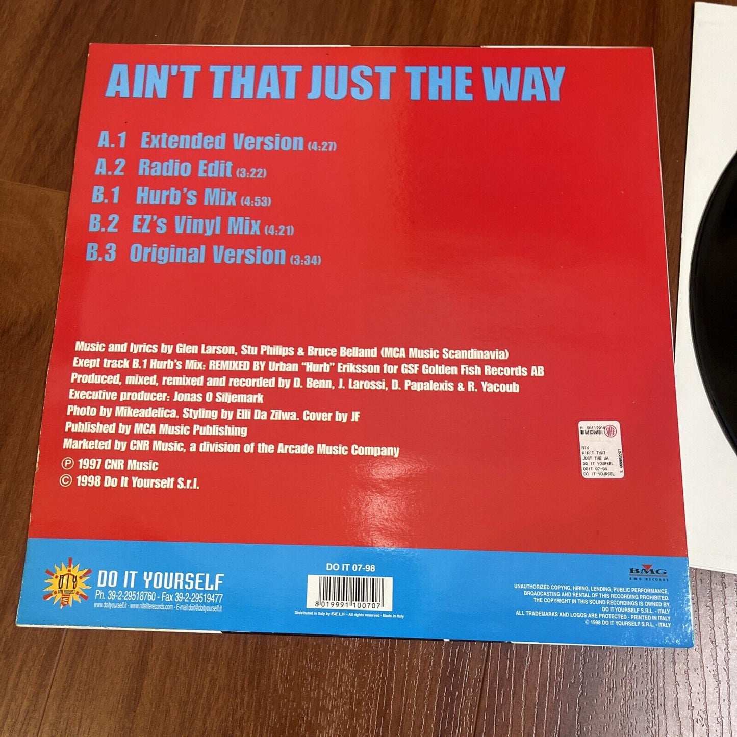 Lutricia McNeal - Ain't That Just The Way Vinyl LP  1998 DO iT 07-98