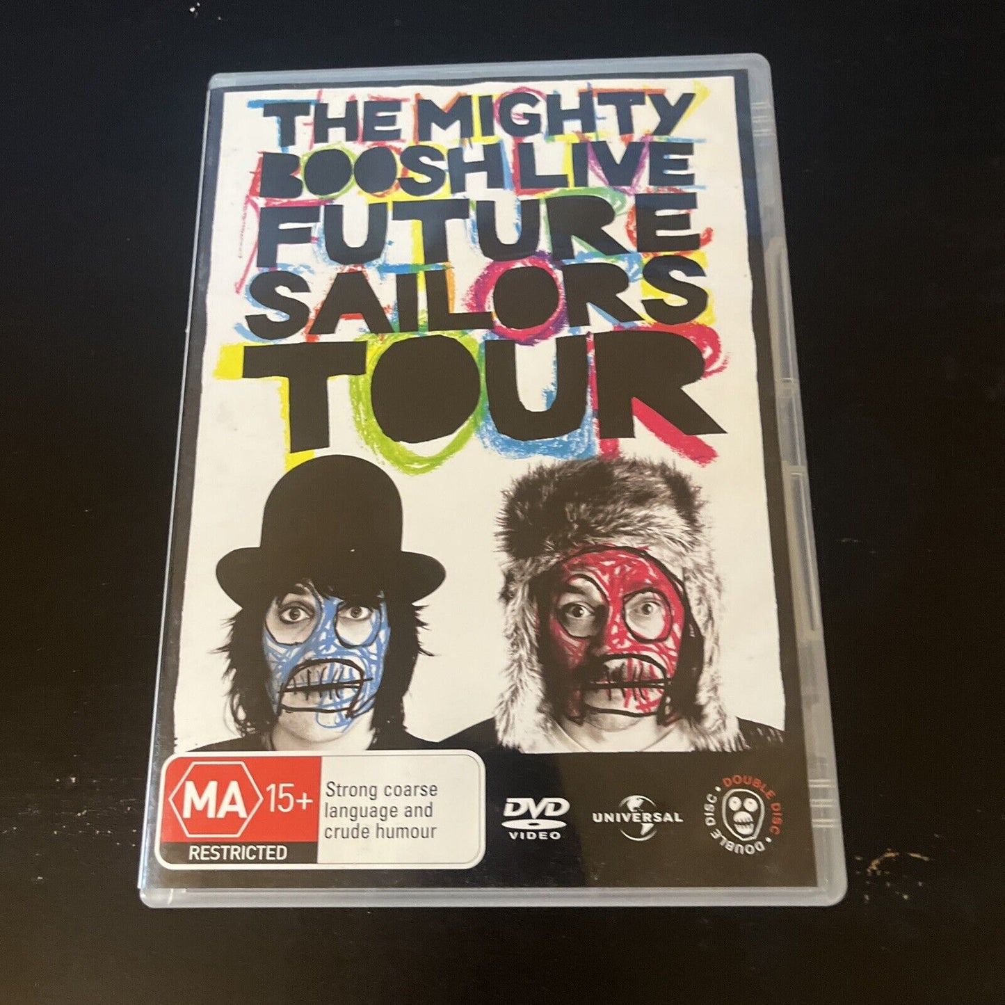 The Mighty Boosh Live - Future Sailors Tour (DVD, 2009, 2-Disc) Region 4 &2