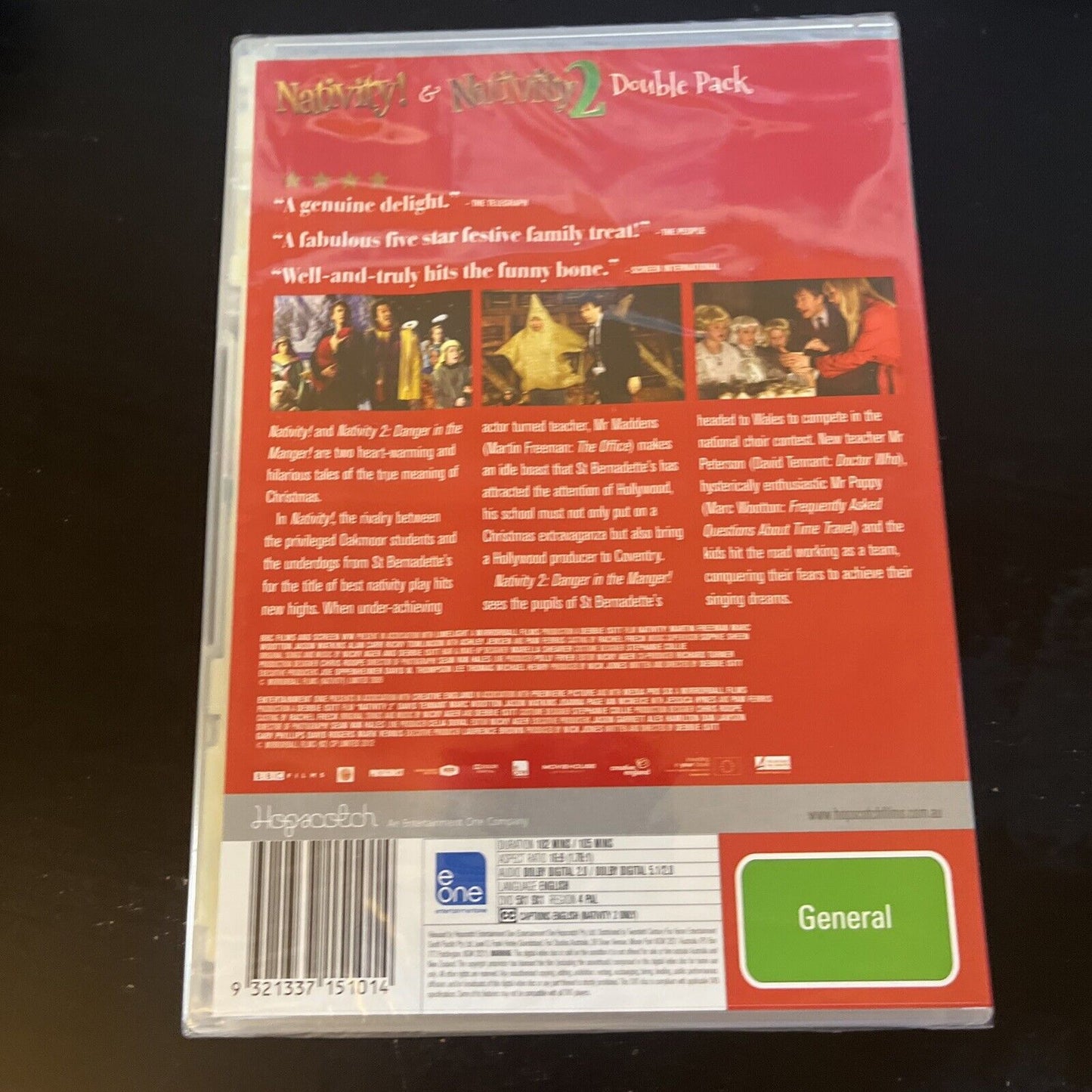 *New Sealed* Nativity! / Nativity 2 Danger In The Manger! (DVD) Region 4