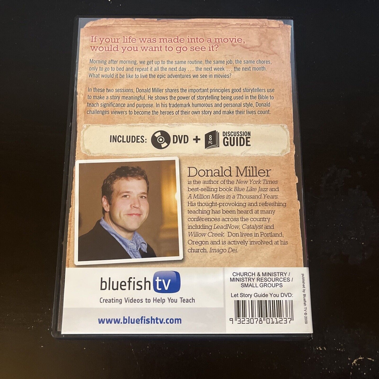 Donald Miller - Let Story Guide You (DVD, 2009) NEW All Regions