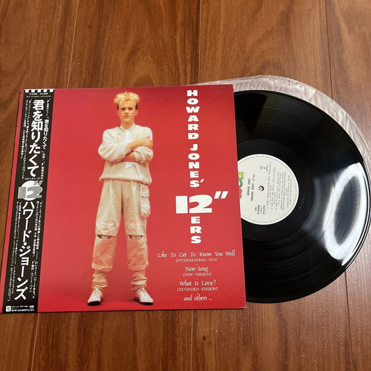 Howard Jones - Howard Jones' 12"Ers Vinyl LP 1983 Obi P-6200