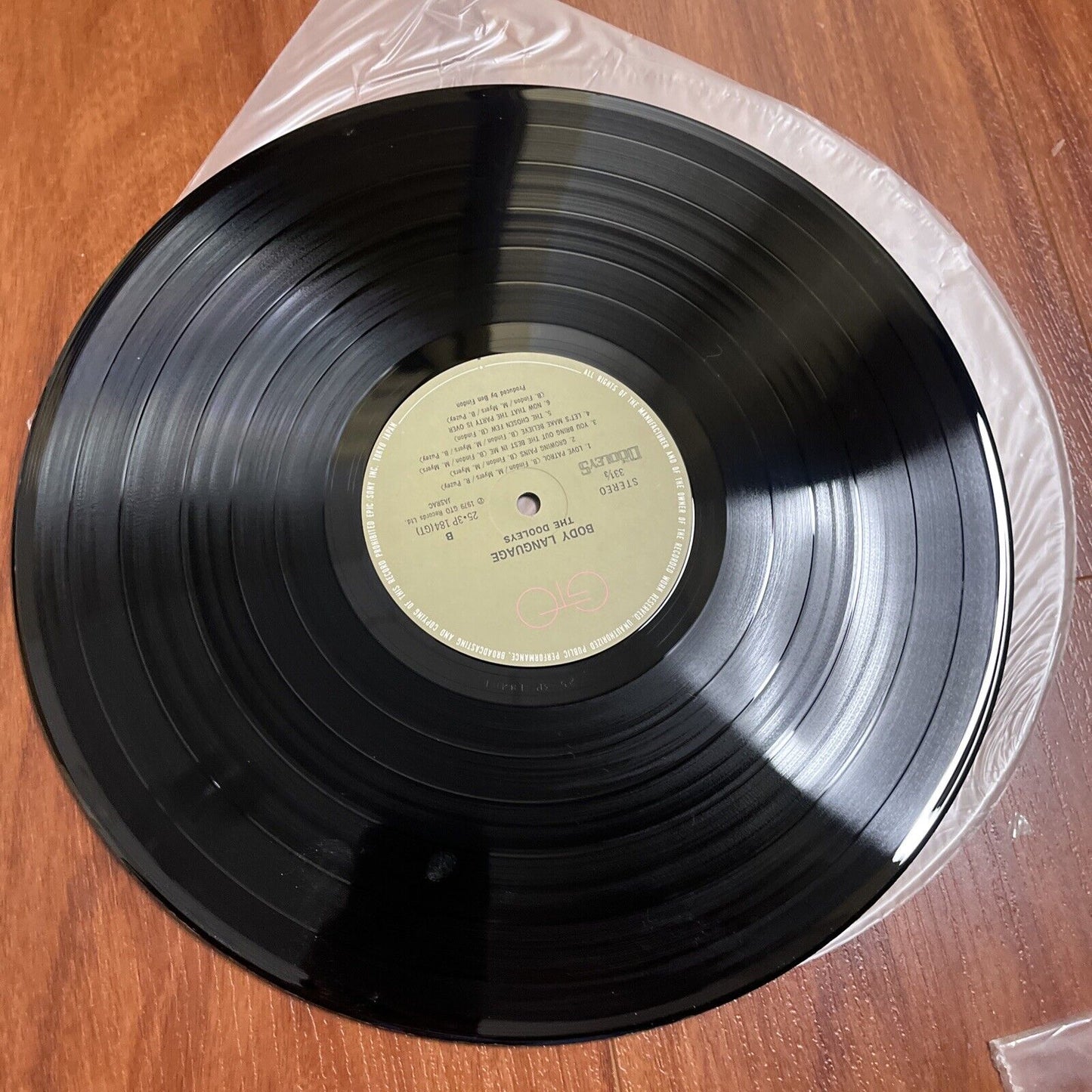 The Dooley's - Body Language Vinyl LP Obi 25-3p-184