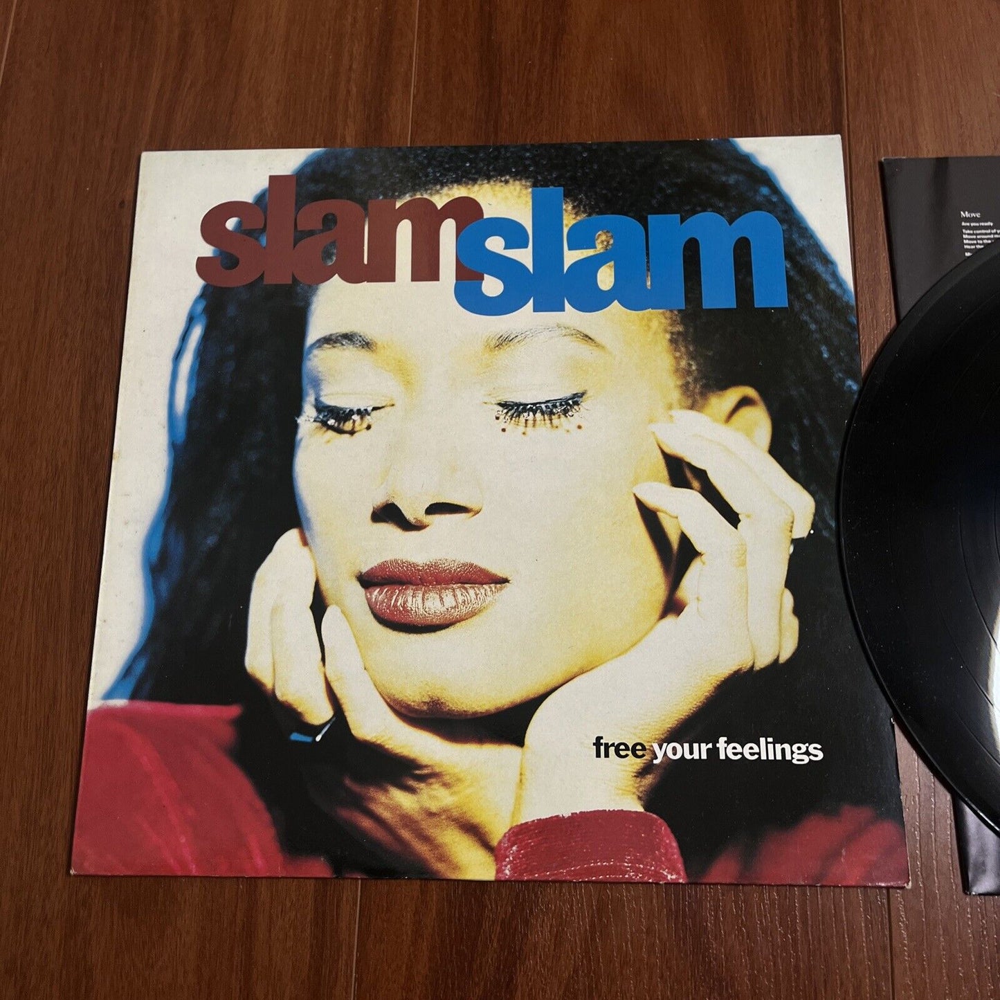 Slam Slam Featuring Dee C. Lee - Free Your Feelings Vinyl LP 1991 MCA 10147