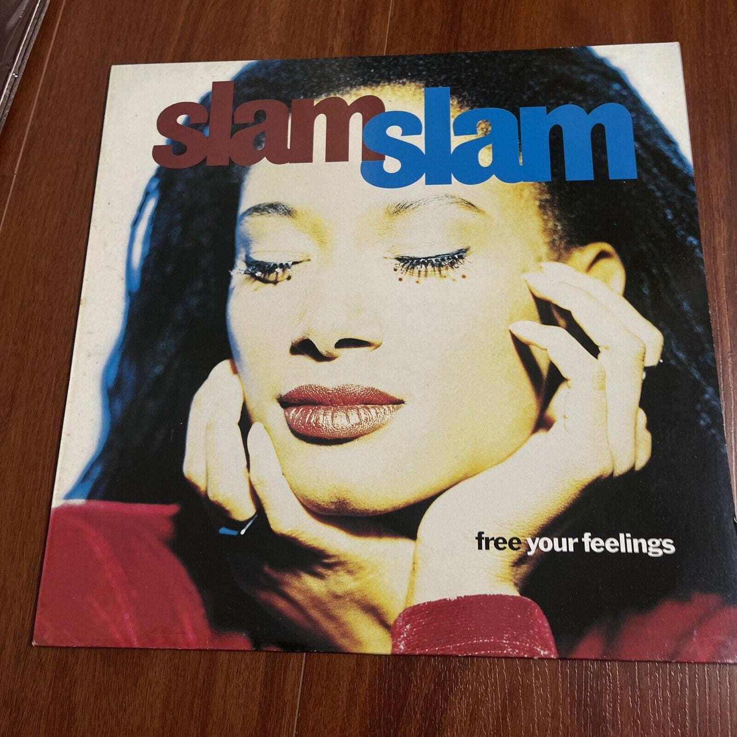 Slam Slam Featuring Dee C. Lee - Free Your Feelings Vinyl LP 1991 MCA 10147