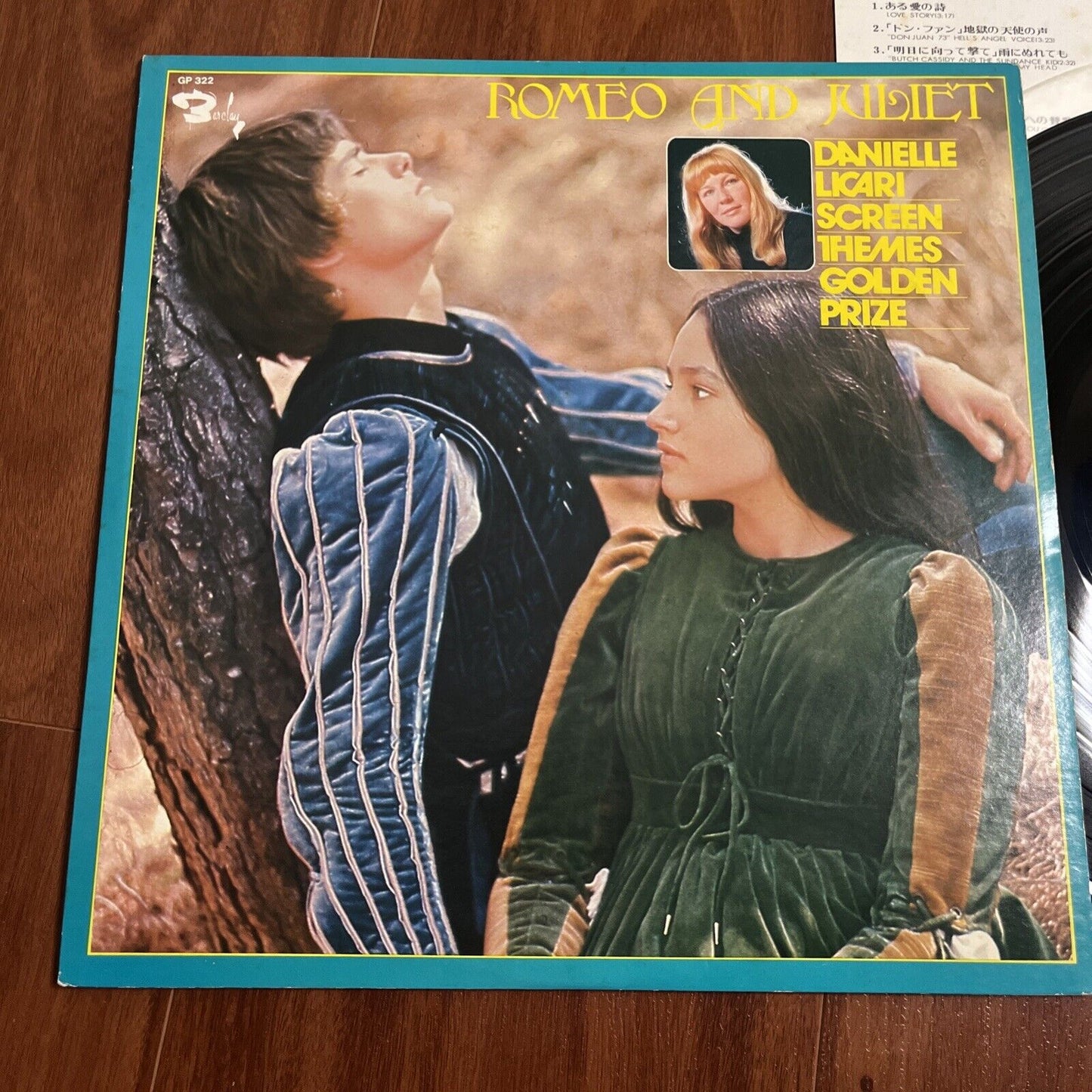 Romeo And Juliet - Danielle Licari Screen Themes Golden Prize Vinyl 1974 Gp-322