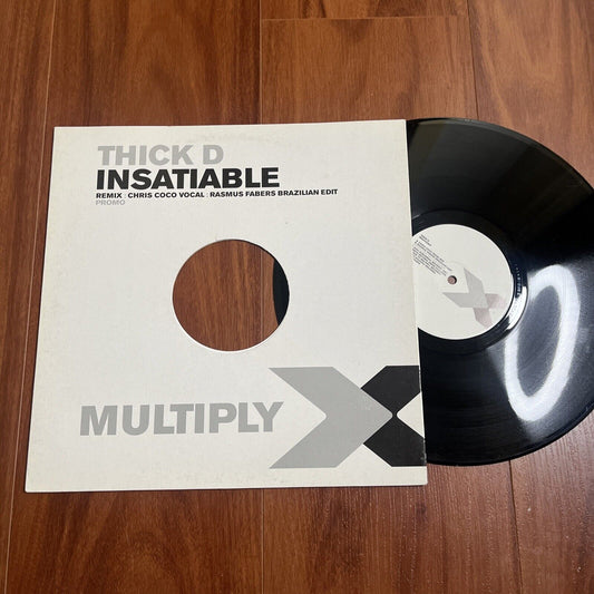 Thick D - Insatiable Vinyl 2002 Promo 12multy88pz