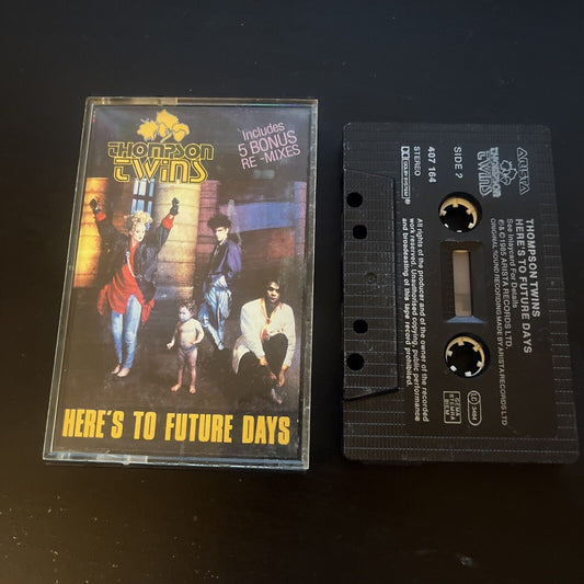 Thompson Twins - Here's To Future Days (Cassette Tape, 1985)