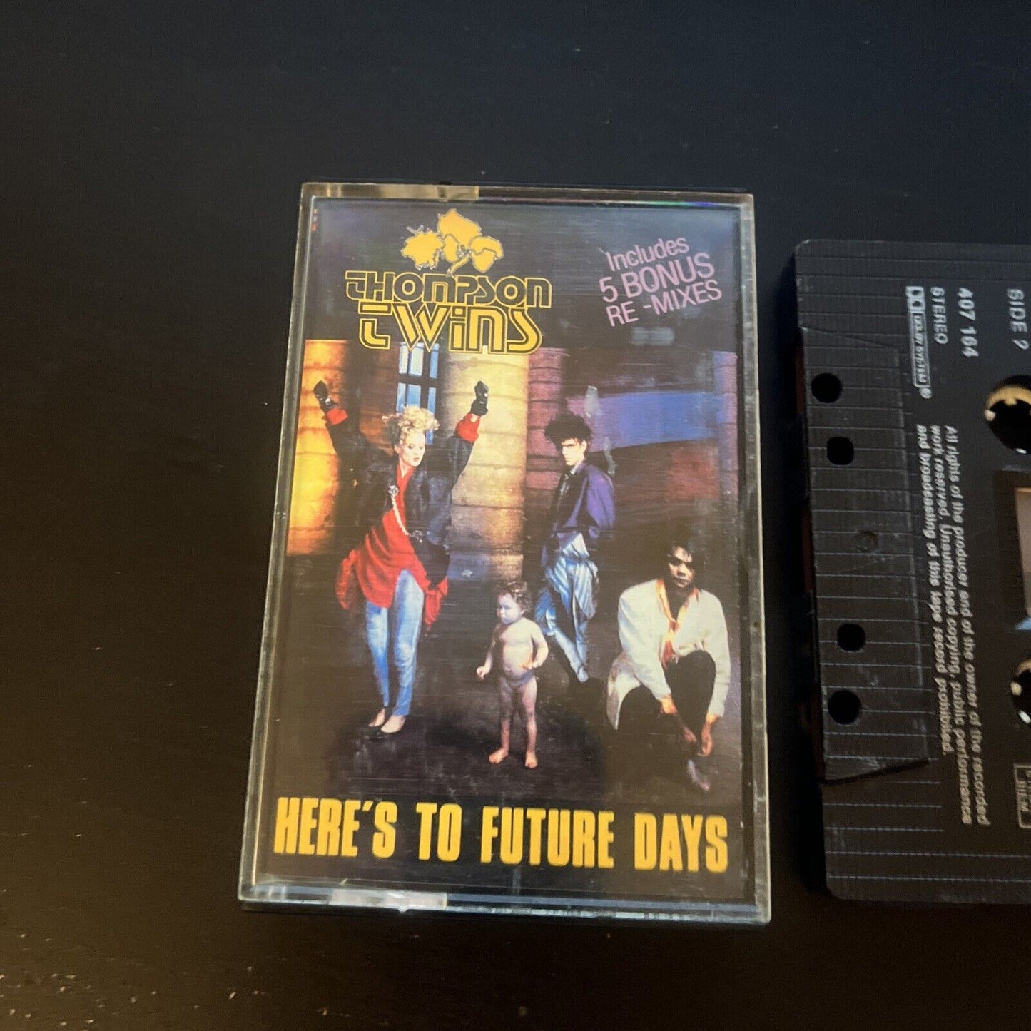 Thompson Twins - Here's To Future Days (Cassette Tape, 1985)