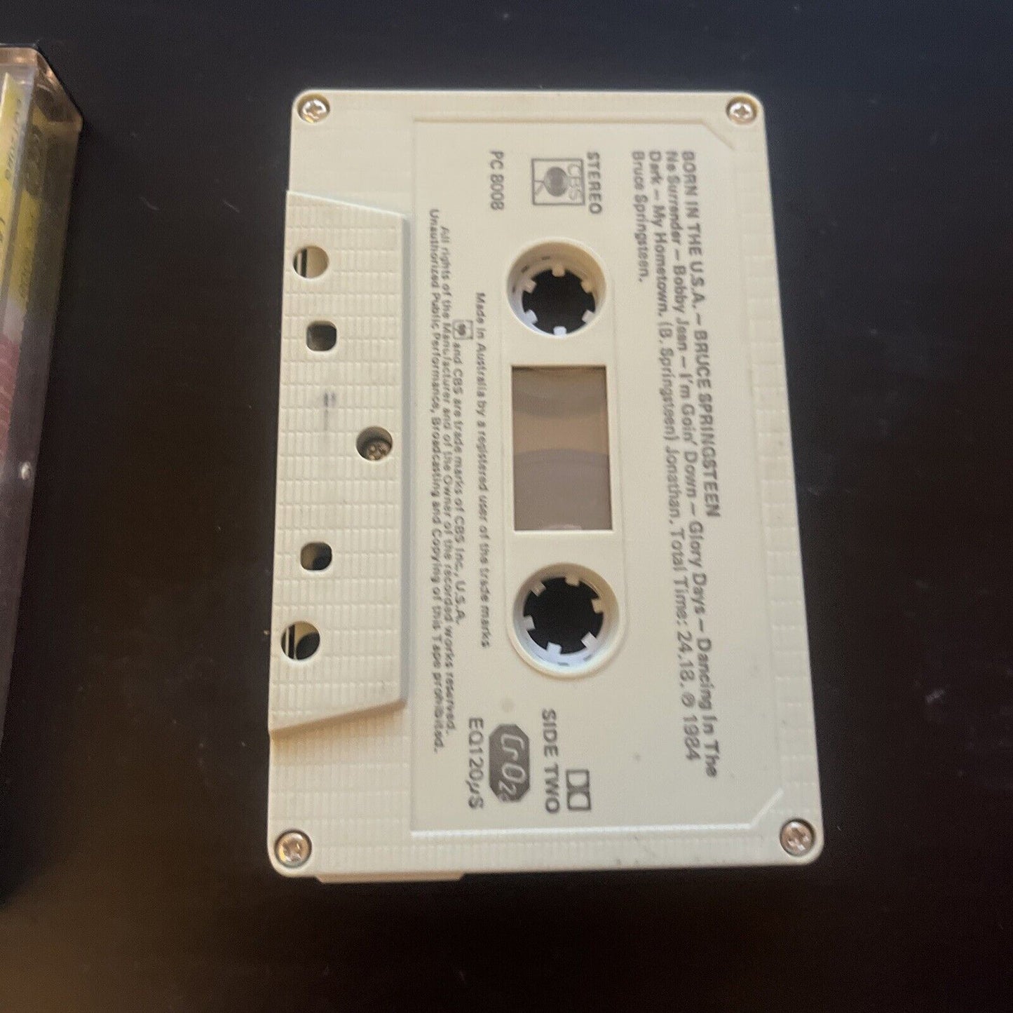 Bruce Springsteen - Born In The USA (Cassette Tape, 1984) Pc8008