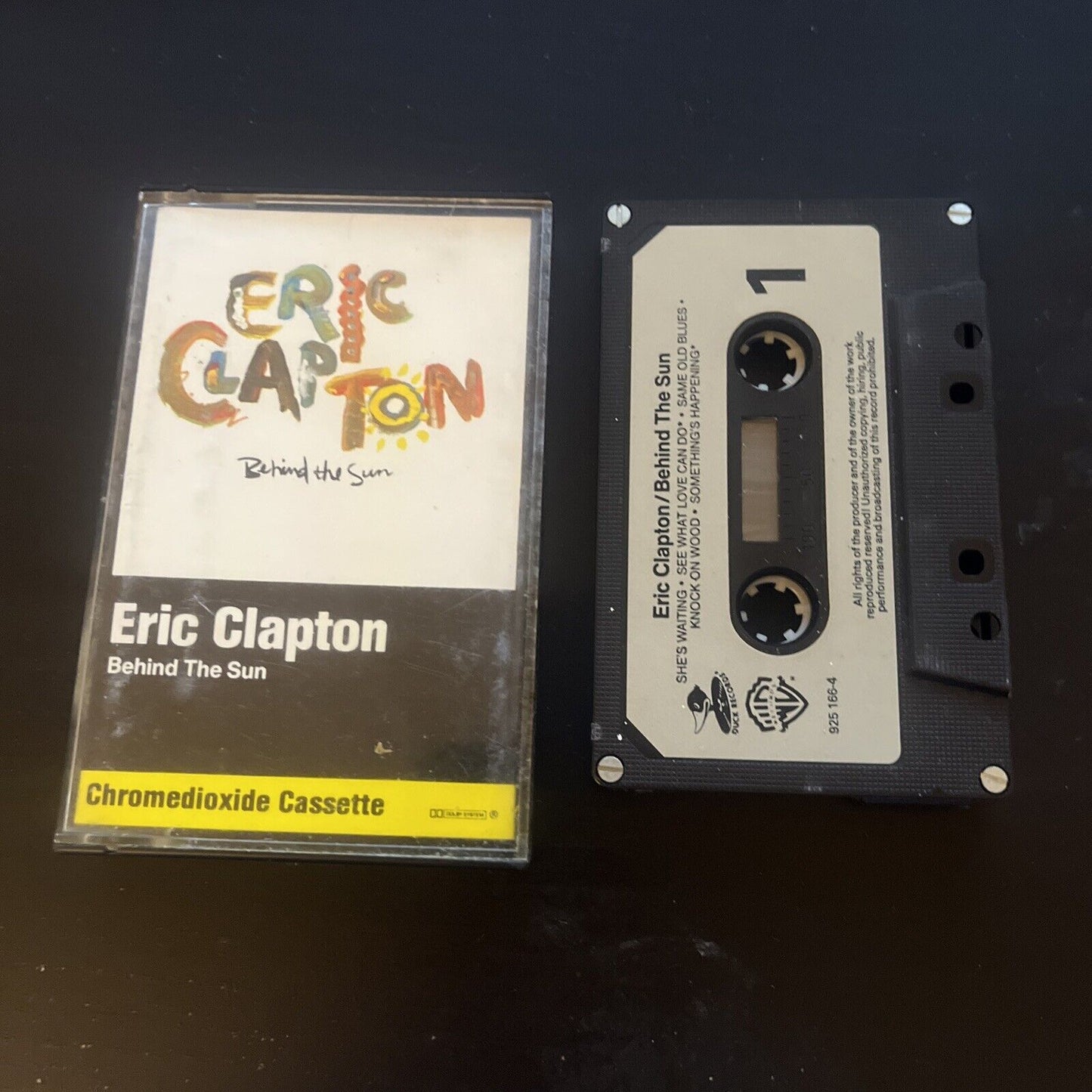 Eric Clapton - Behind the Sun (Cassette Tape, 1985) 925 166-4