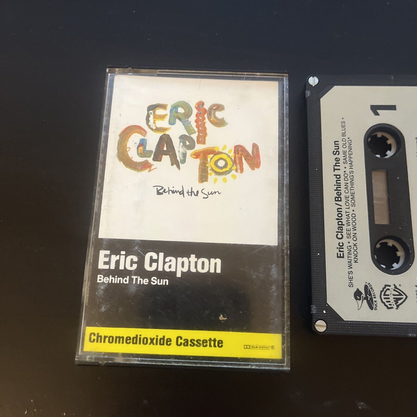 Eric Clapton - Behind the Sun (Cassette Tape, 1985) 925 166-4