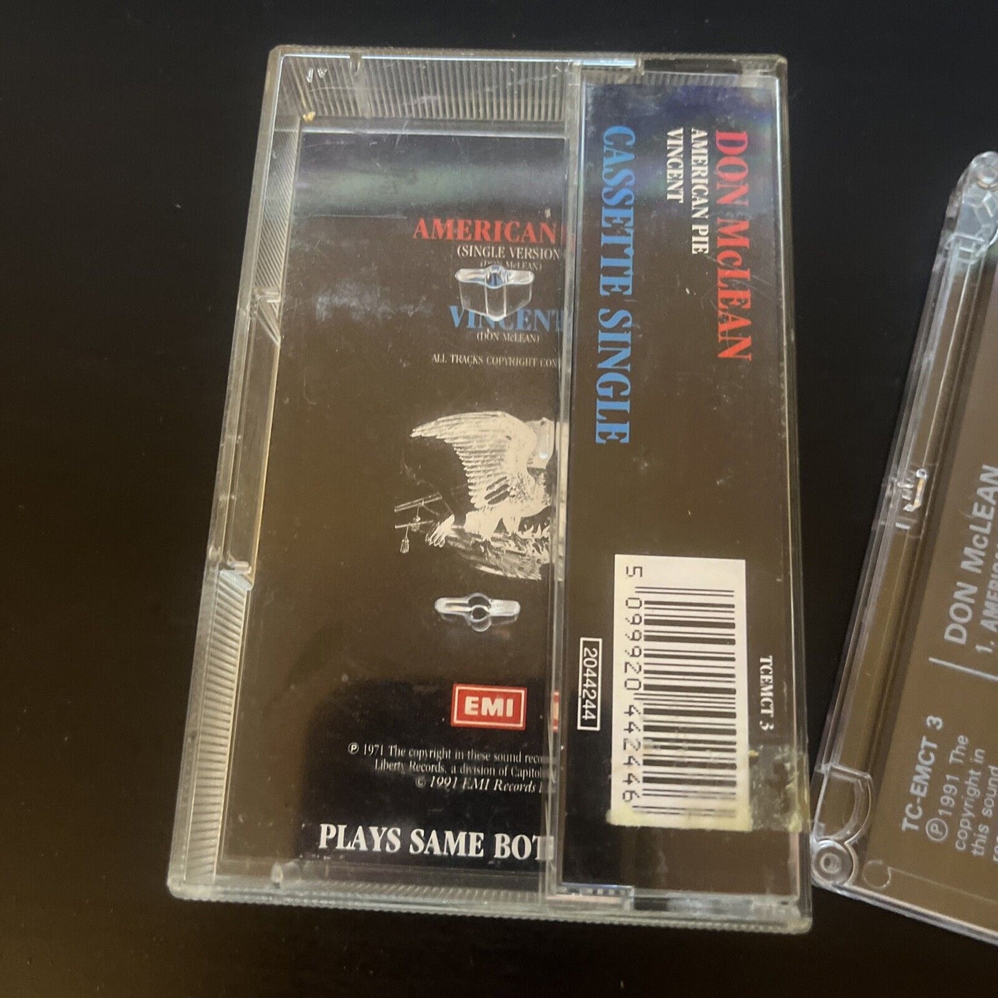 Don McLean - Amercian Pie (Cassette Tape, 1991) Tc-emct 3