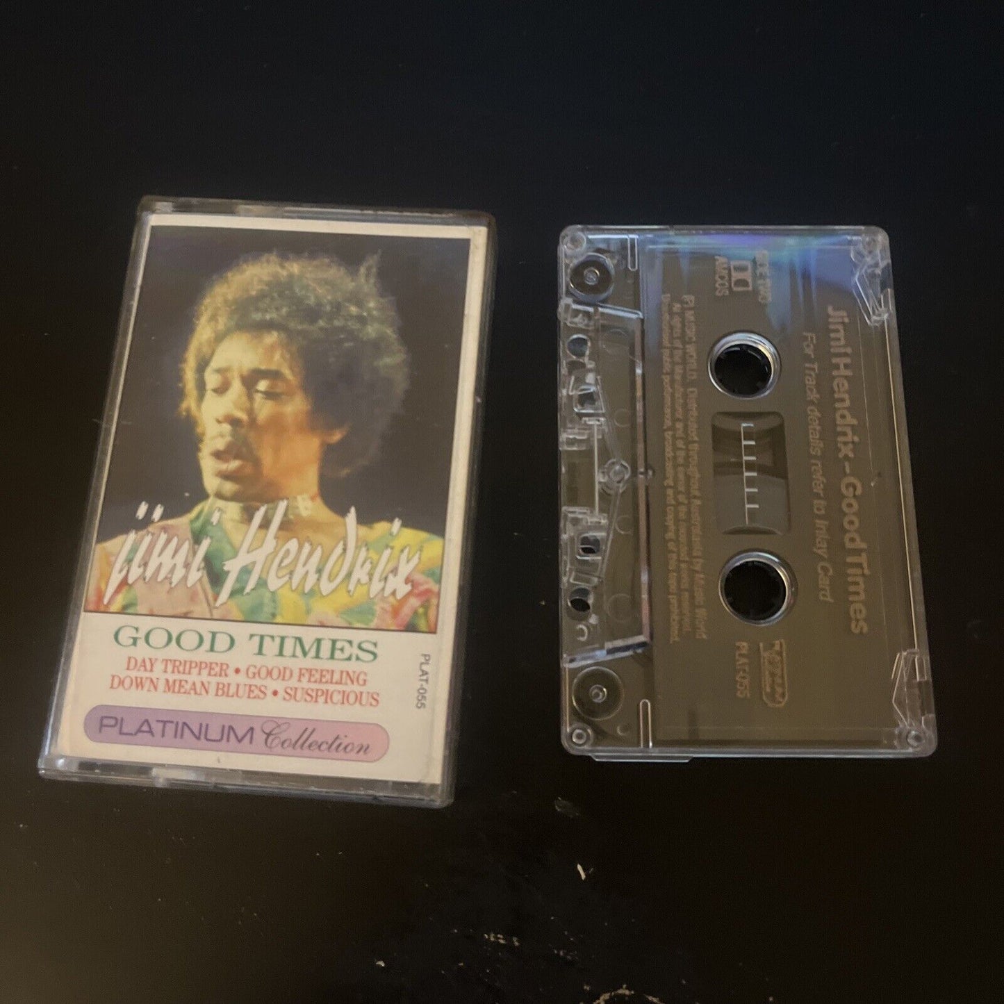 Jimi Hendrix - Good Times (Cassette Tape, 1996) Plat-055