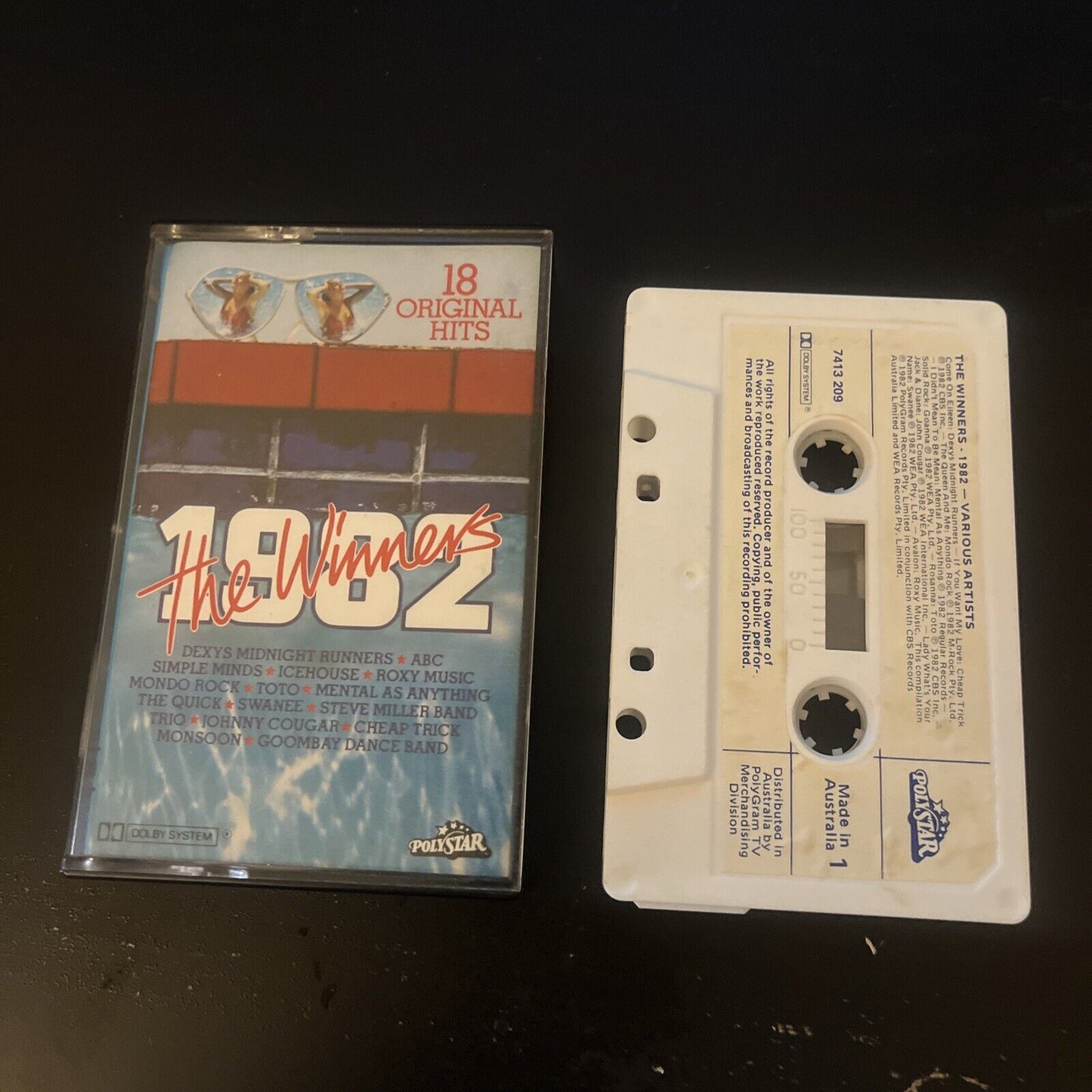 The Winners 1982 - Various Artists (Cassette Tape)