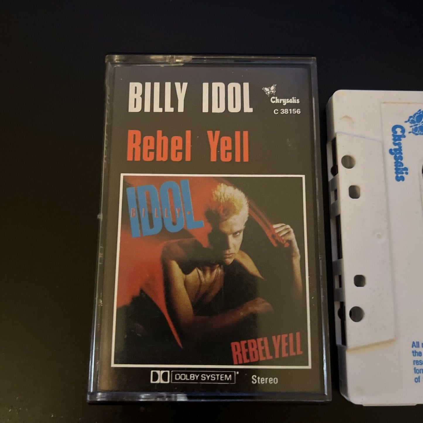 Billy Idol - Rebel Yell (Cassette Tape, 1983) C38156