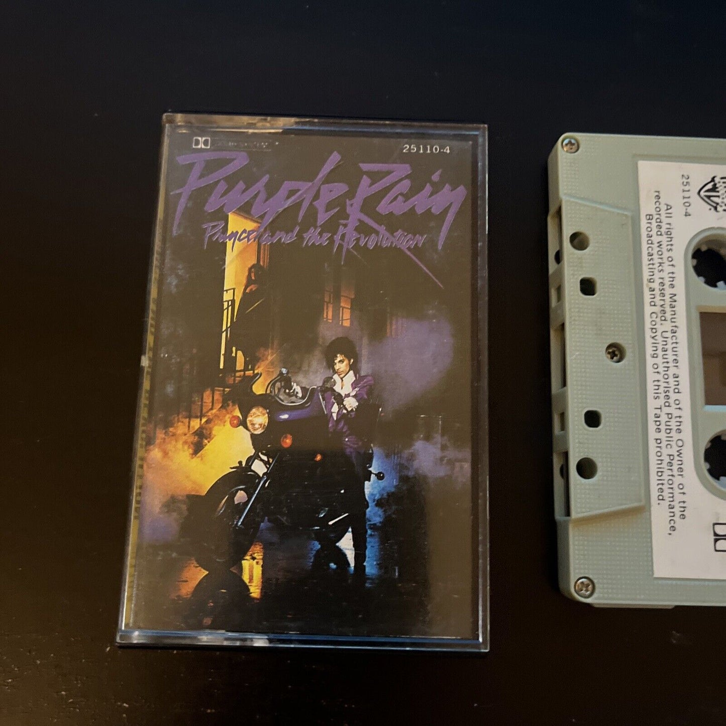 Prince - Purple Rain Music From The Motion Picture (Cassette Tape, 1984) 25110-4