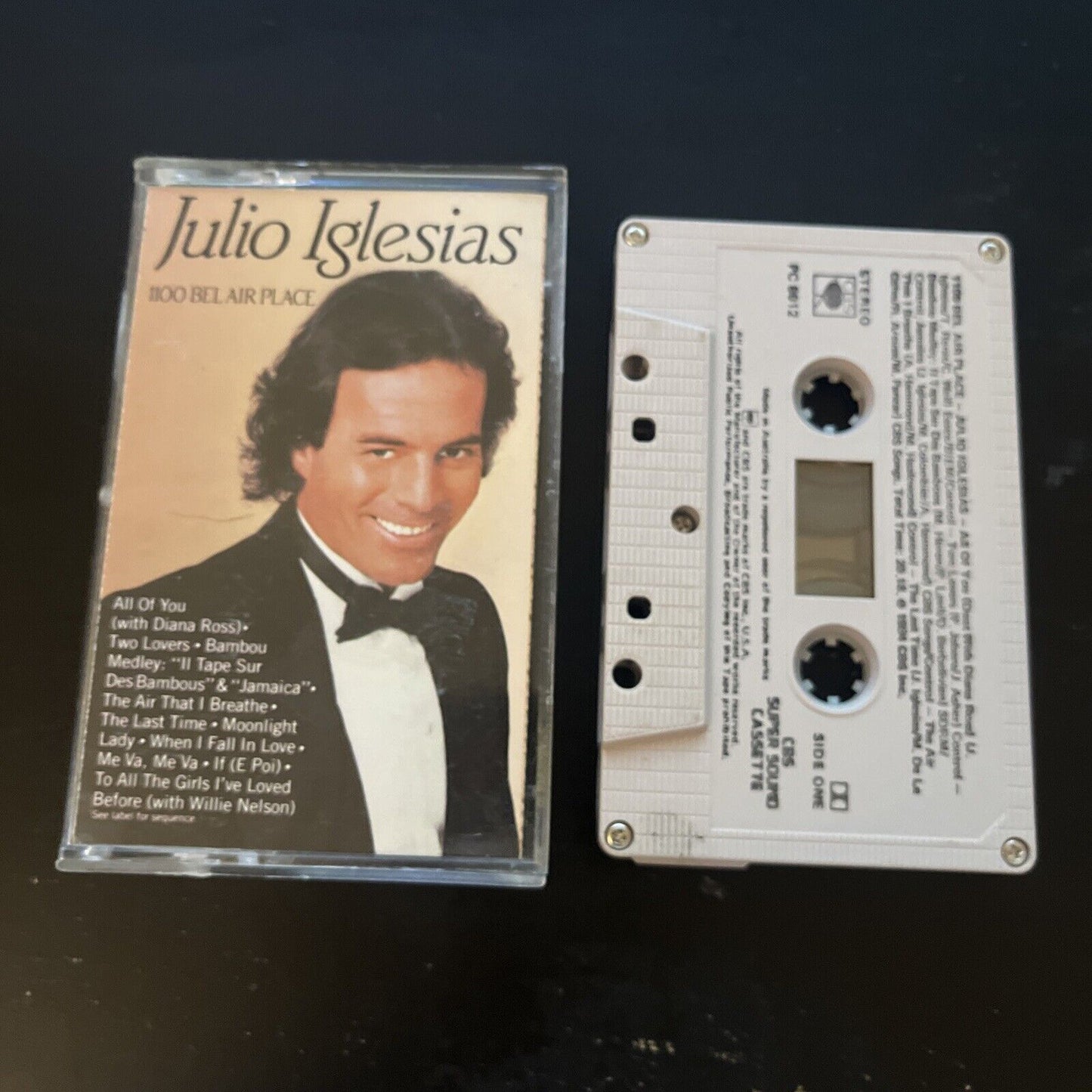 Julio Iglesias - 1100 Belair Place (Cassette Tape, 1984) PC 8012