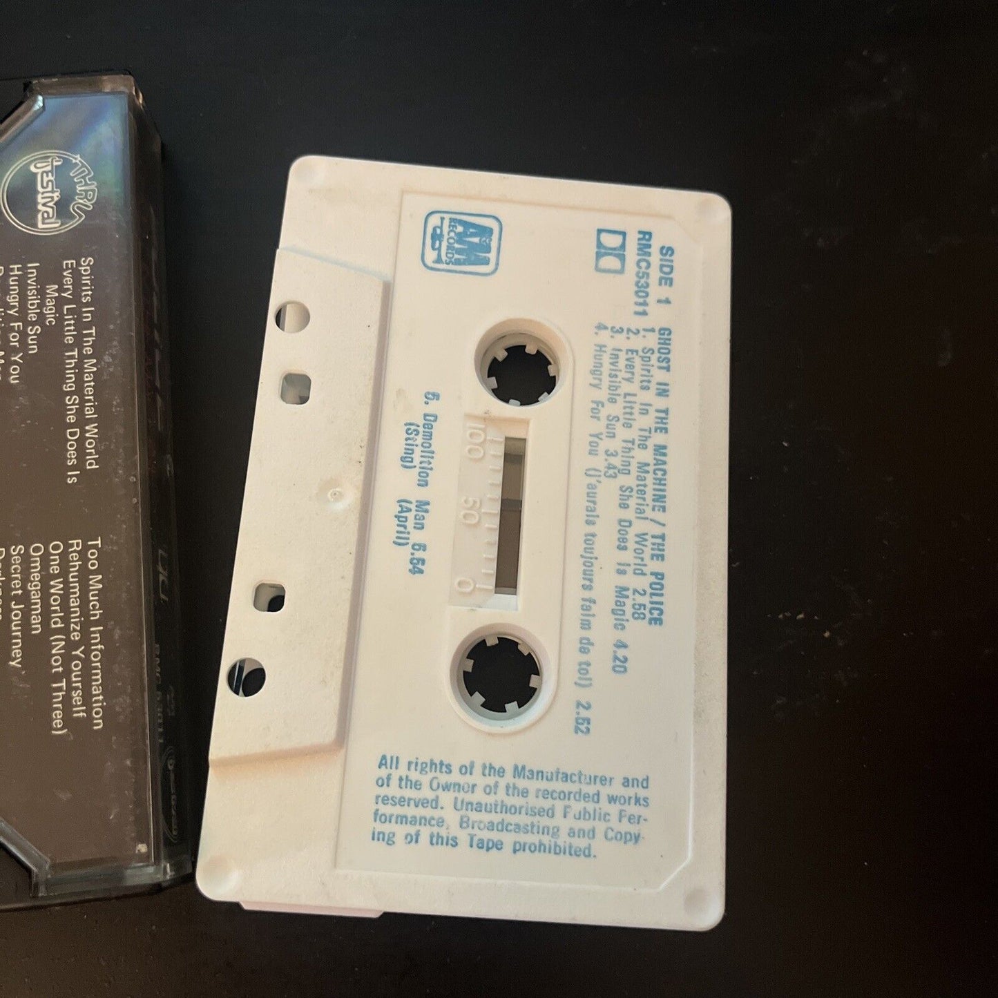 The Police - Ghost In The Machine (cassette Tape, 1981) Rmc 53011 – Retro Unit