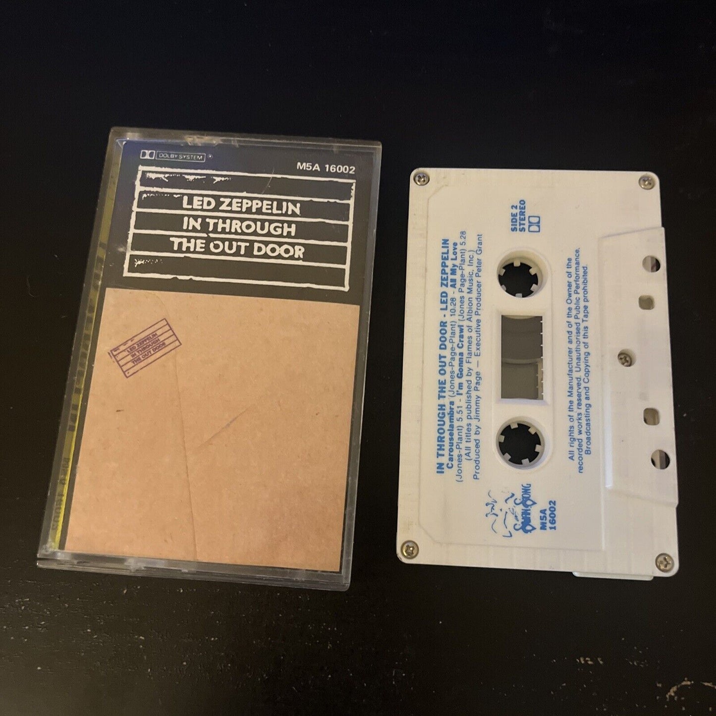 Led Zeppelin - In Through The Door (Cassette Tape) M5a 16002
