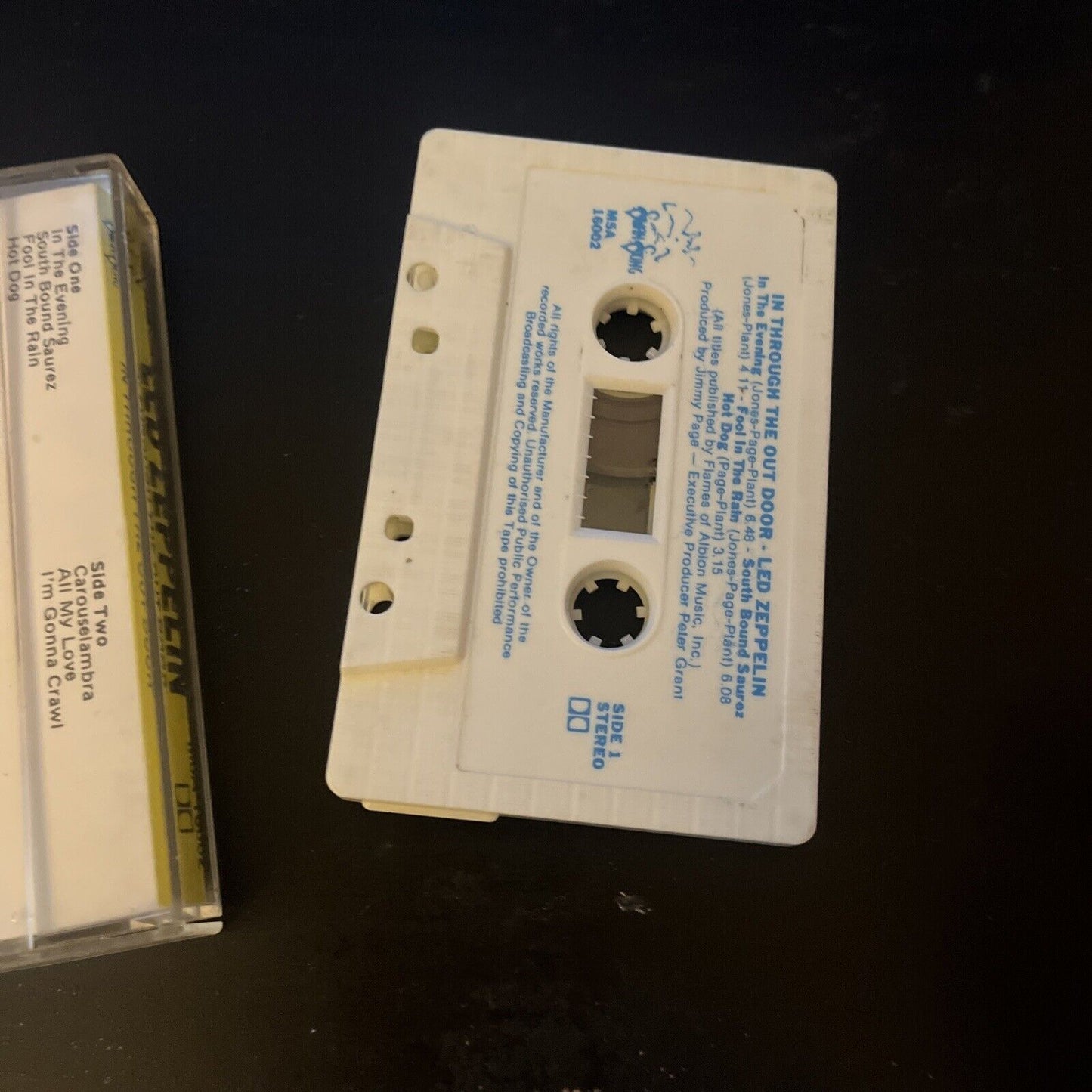 Led Zeppelin - In Through The Door (Cassette Tape) M5a 16002