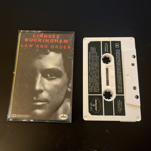 Lindsey Buckingham - Law And Order (Cassette Tape, 1981) 7144 167