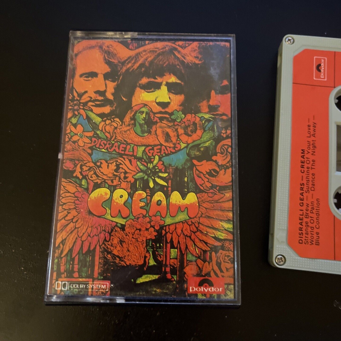 Cream - Disraeli Gears (Cassette Tape, 1986) 914 543