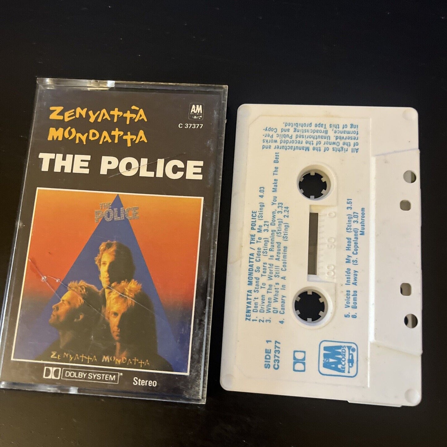 The Police - Zenyatta Mondatta (Cassette Tape, 1980) C37377