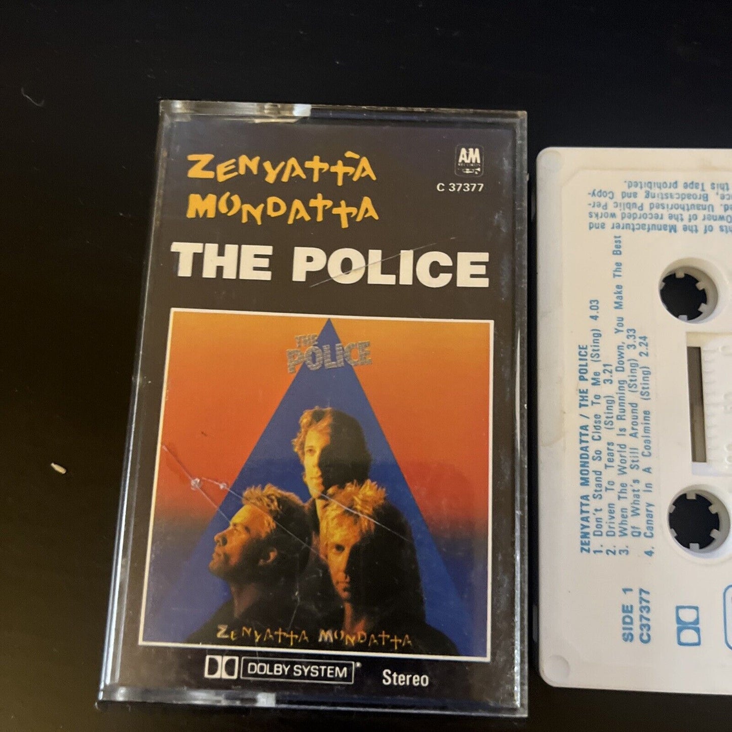 The Police - Zenyatta Mondatta (Cassette Tape, 1980) C37377