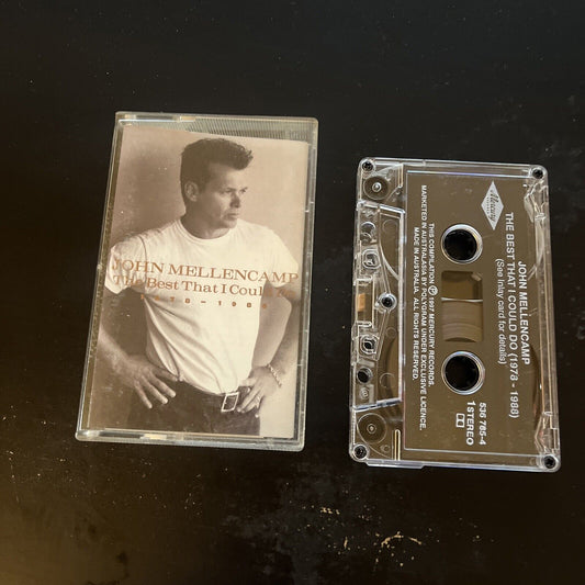 John Mellencamp - The Best That I Could Be 1978-1988 (Cassette Tape, 1997) 536 7