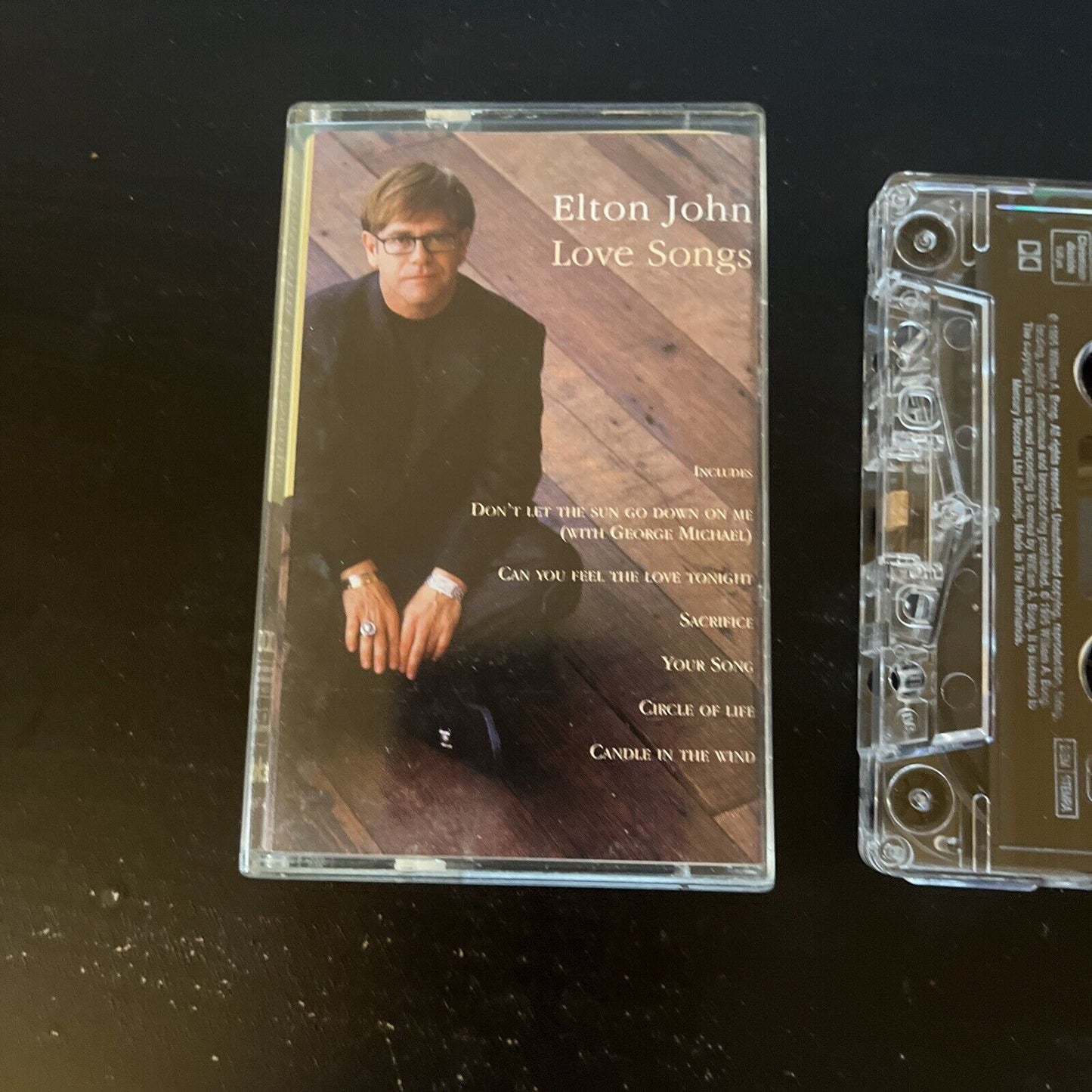 Elton John - Love Songs (Cassette Tape, 1982)