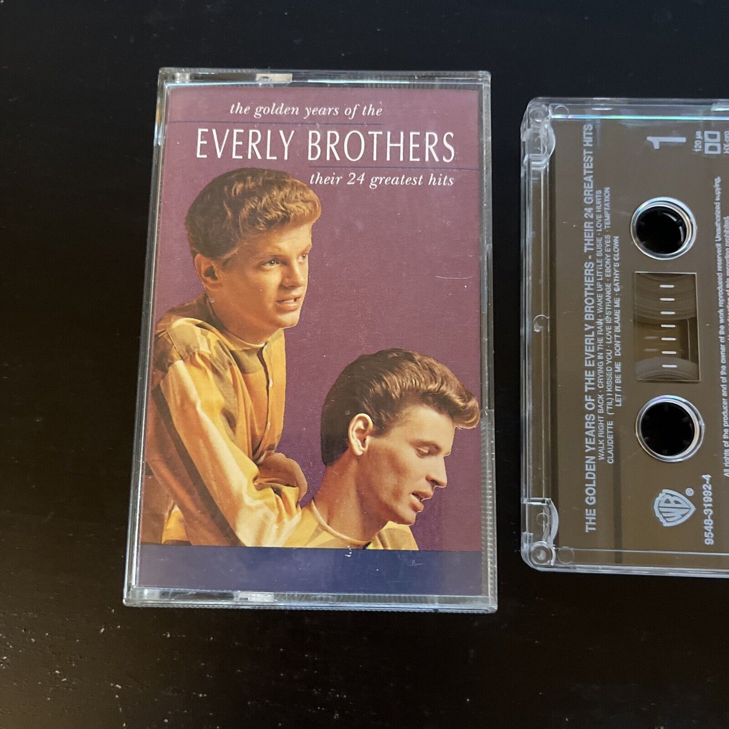 Everly Brothers - The Golden Years Of The Everly Brothers (Cassette, 1993)