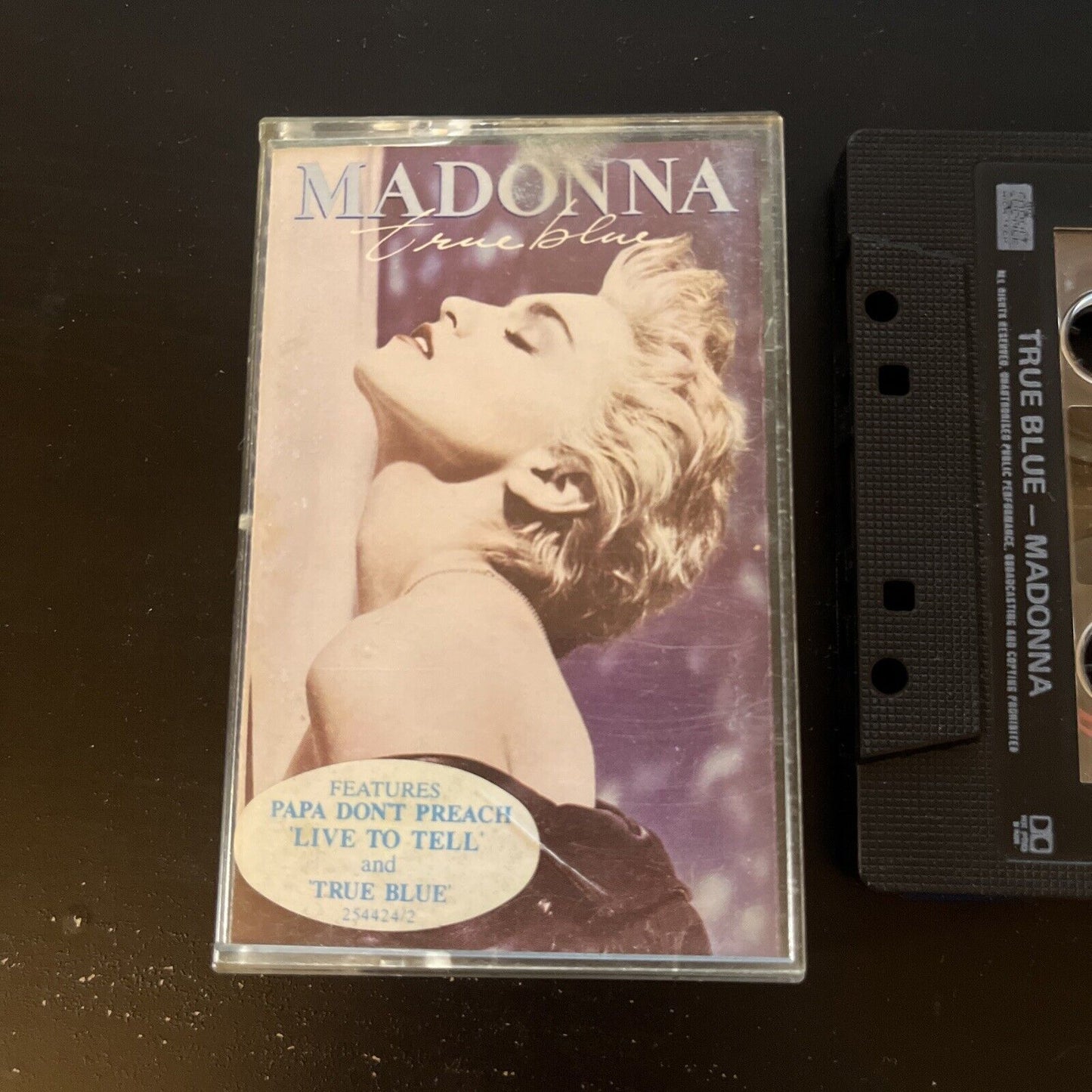 Madonna - True Blue (Cassette Tape, 1986) 25442-4