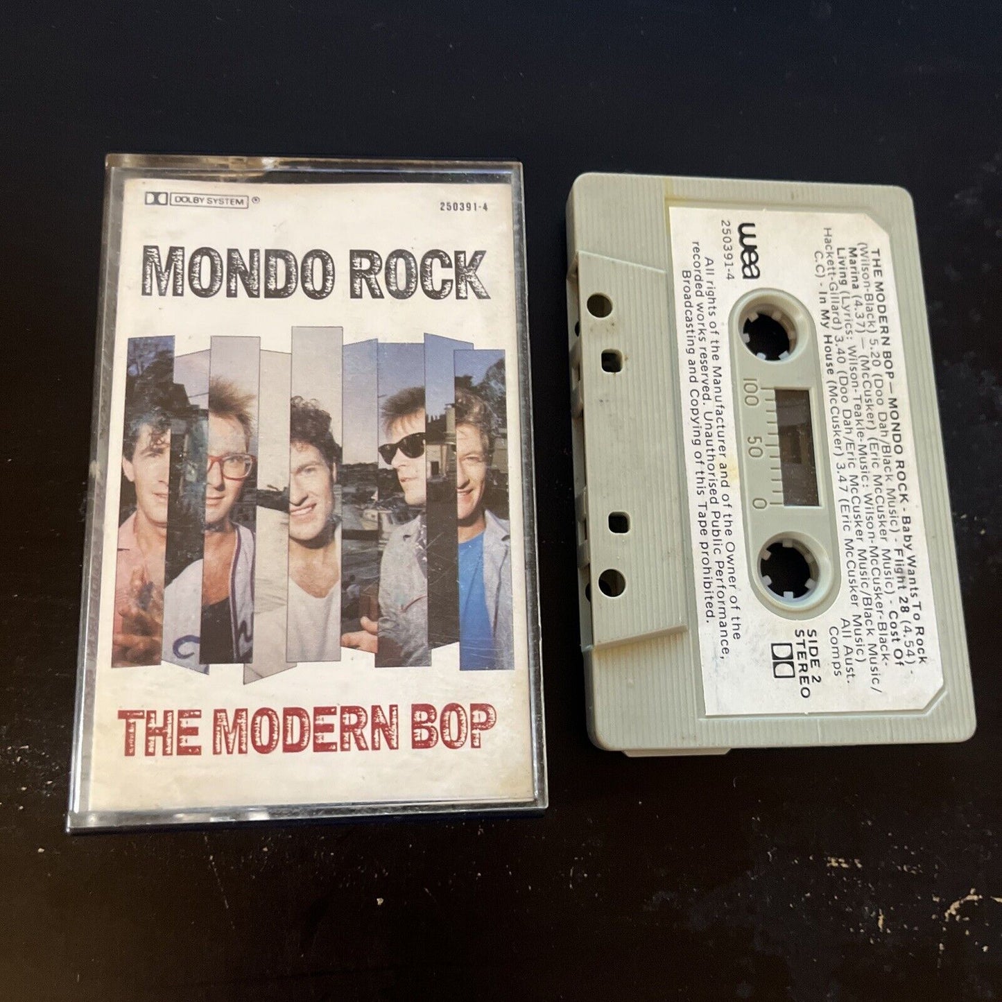 Mondo Rock - The Modern Bop (Cassette Tape) 250391-4