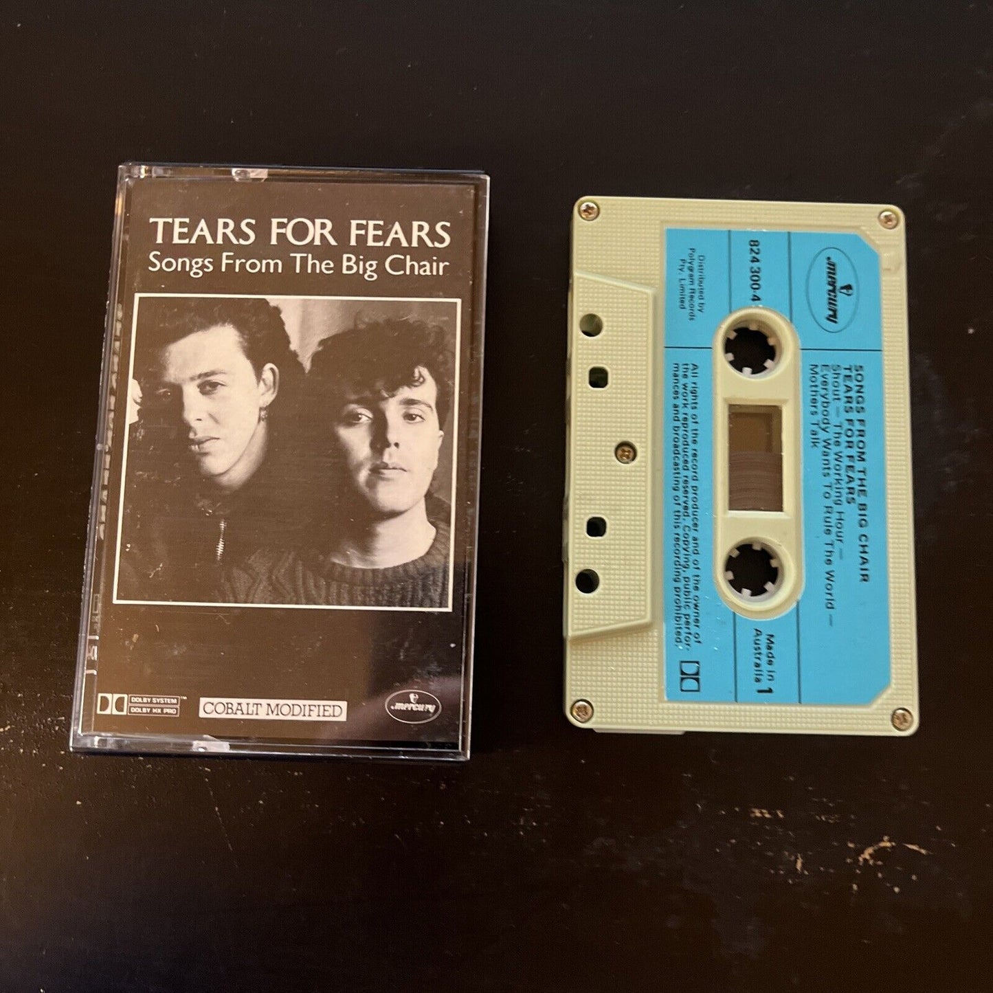 Tears For Fears - Songs From The Big Chair (Cassette, 1985) 824 300-4