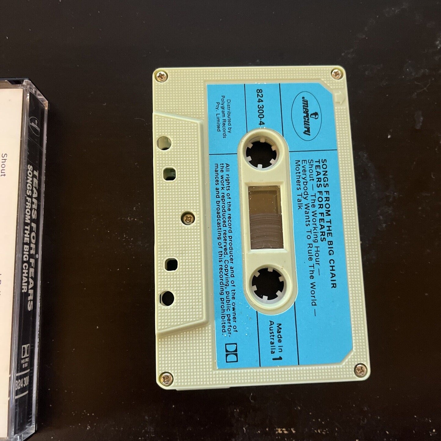 Tears For Fears - Songs From The Big Chair (Cassette, 1985) 824 300-4