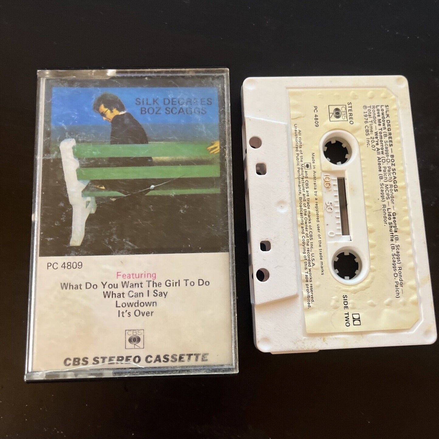 Boz Scaggs - Silk Degrees (Cassette Tape, 1976) PC 9809