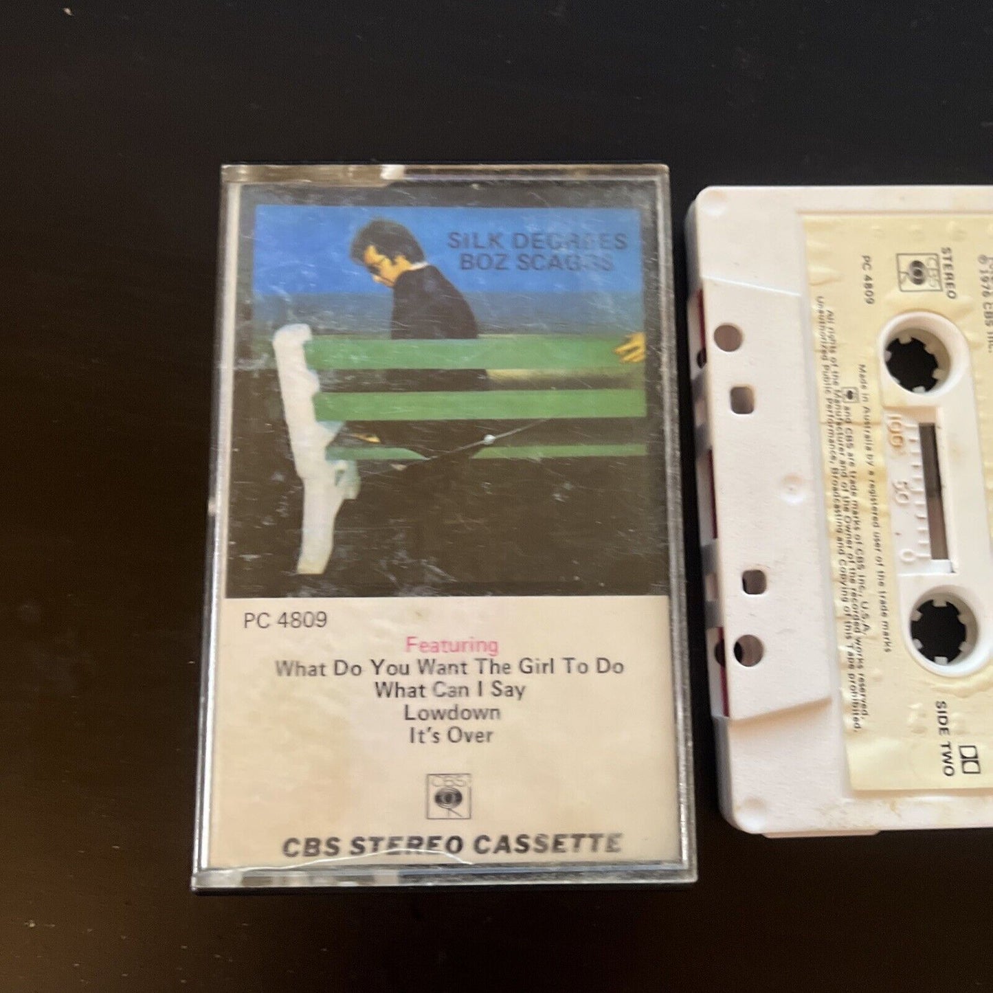 Boz Scaggs - Silk Degrees (Cassette Tape, 1976) PC 9809